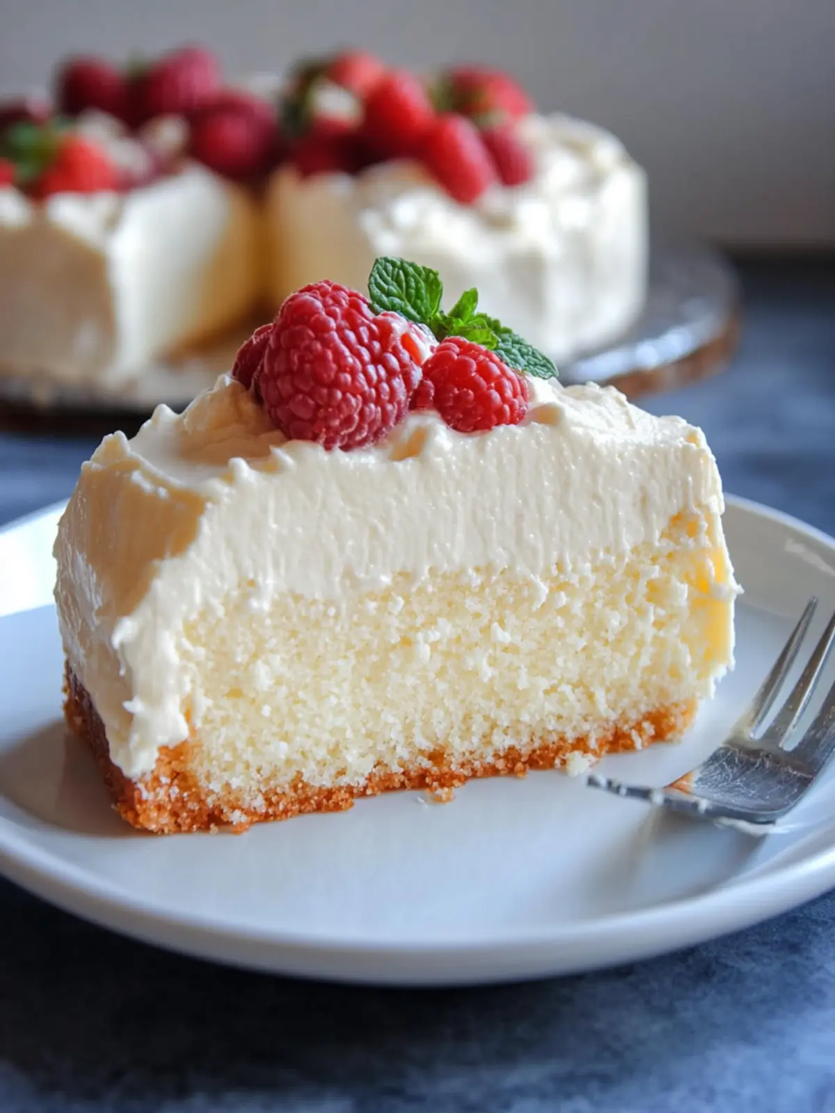 Irresistible Cream Cheese Cake with Dreamy Frosting 2 Cream Cheese Cake