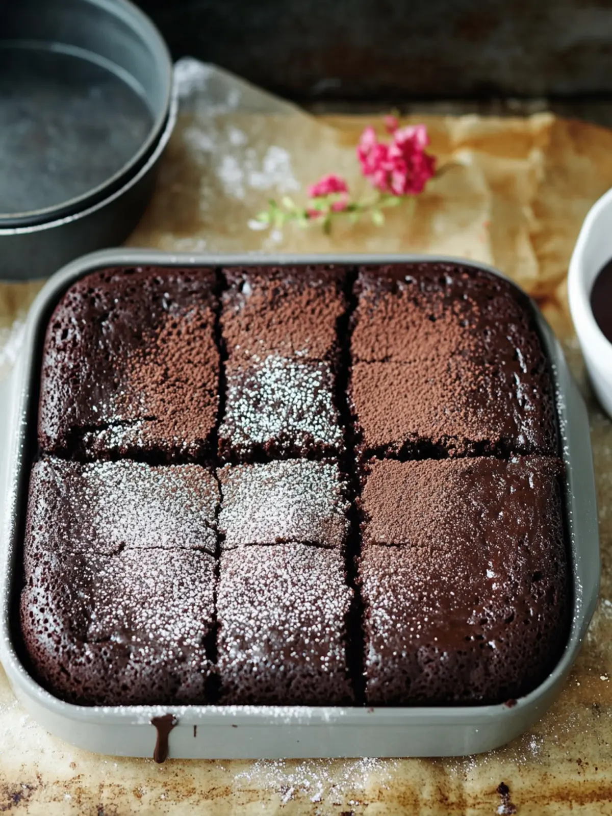 One-Dish Chocolate Cake: Quick & Kid-Friendly Delight 3 One-Dish Chocolate Cake