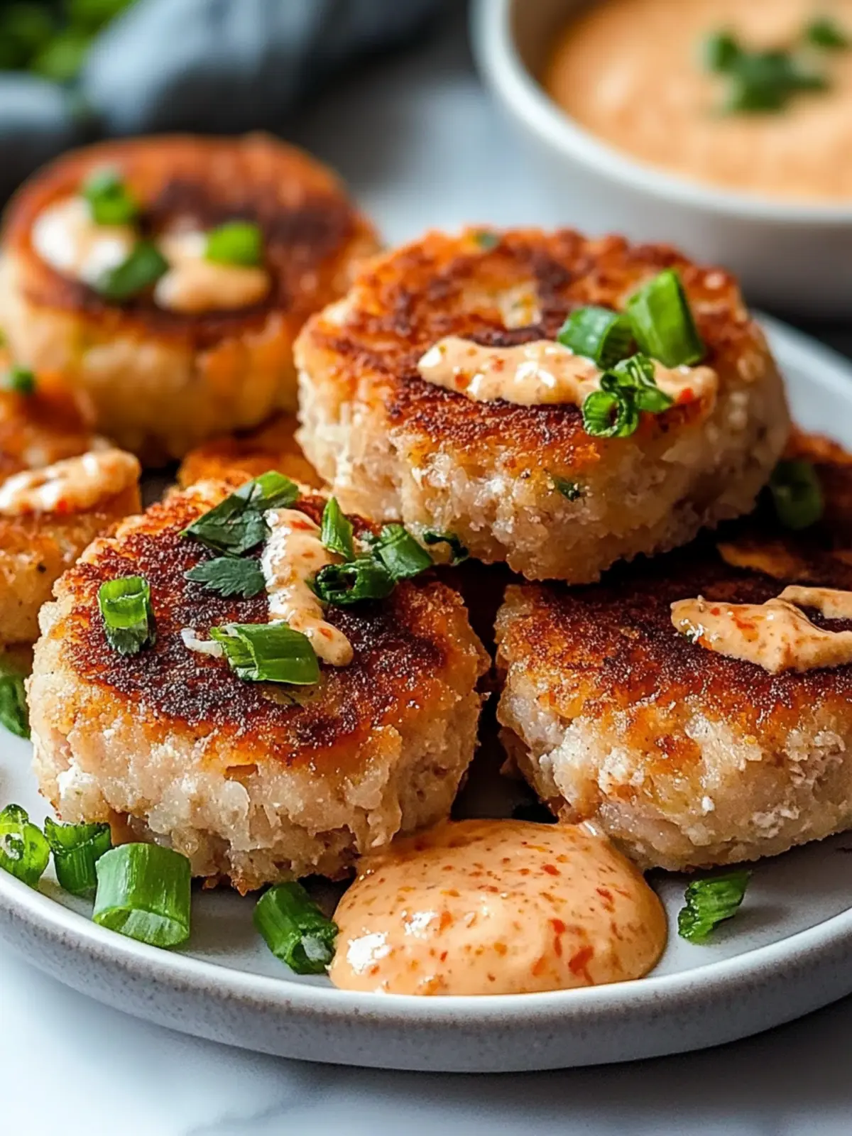 Savory Asian Tuna Cakes with Spicy Mayo You ll Love! 3 Asian Tuna Cakes with Spicy Mayo