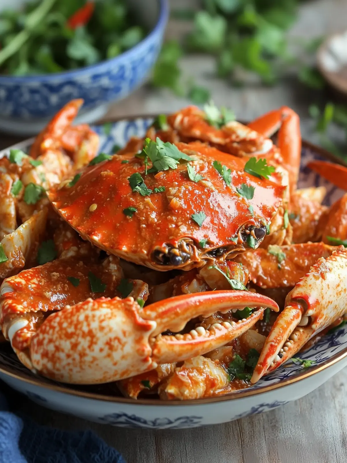 Sweet and Spicy Chili Crab Ready in Just 15 Minutes! 4 Chili Crab