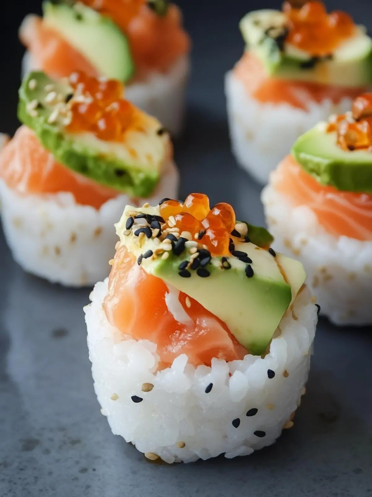 Easy & Delicious Sushi Cups for Effortless Entertaining 2 Easy & Delicious Sushi Cups