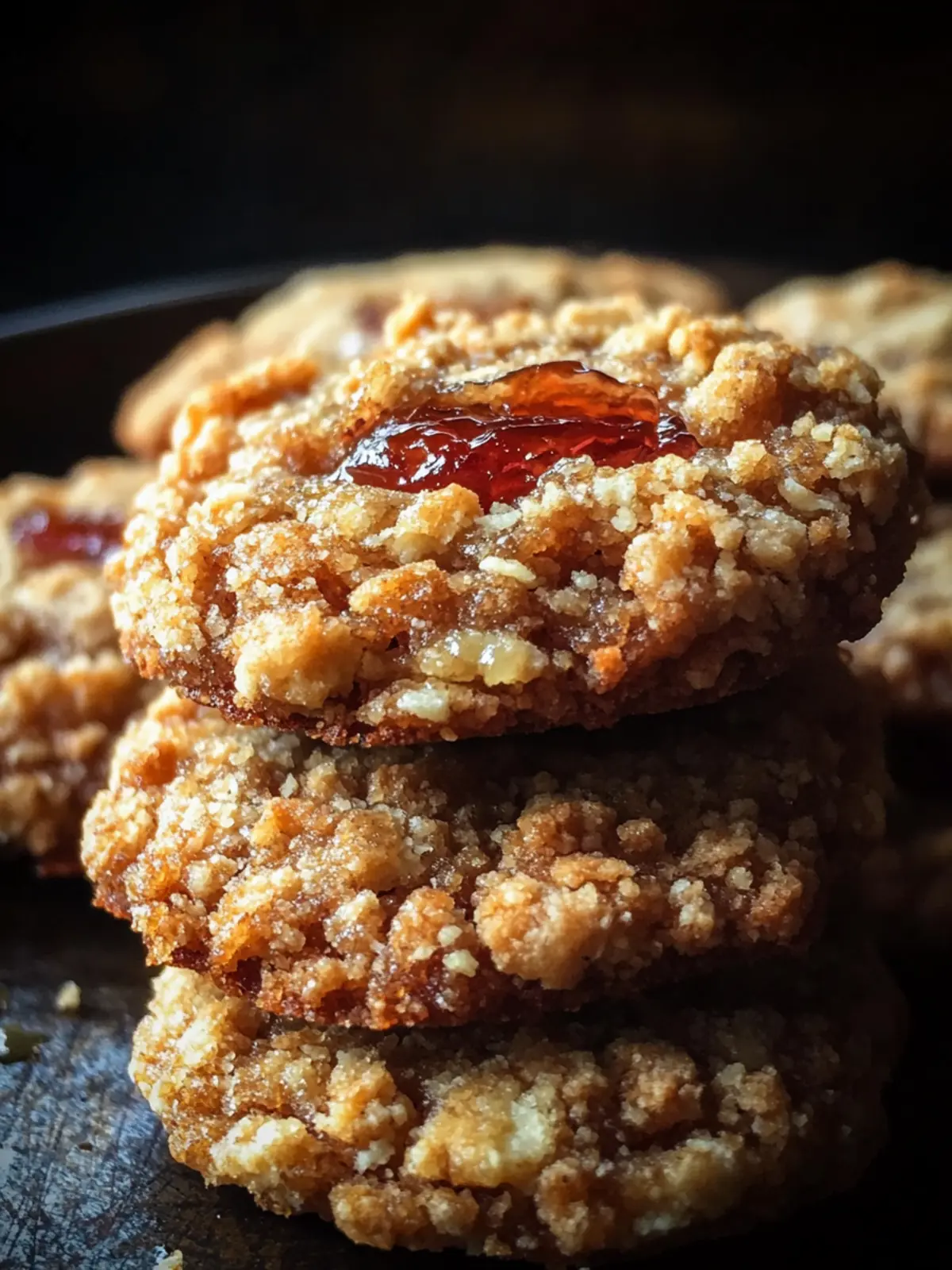 Rhubarb Jam Crumble Cookies That Will Make You Smile 3 Rhubarb Jam Crumble Cookies