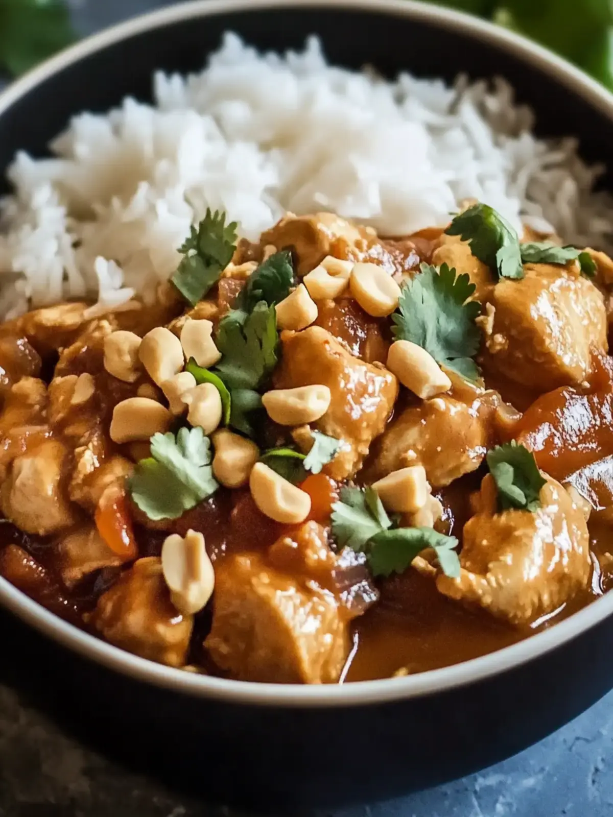 Creamy Slow Cooker Peanut Chicken for Effortless Family Dinners 3 Slow Cooker Peanut Chicken