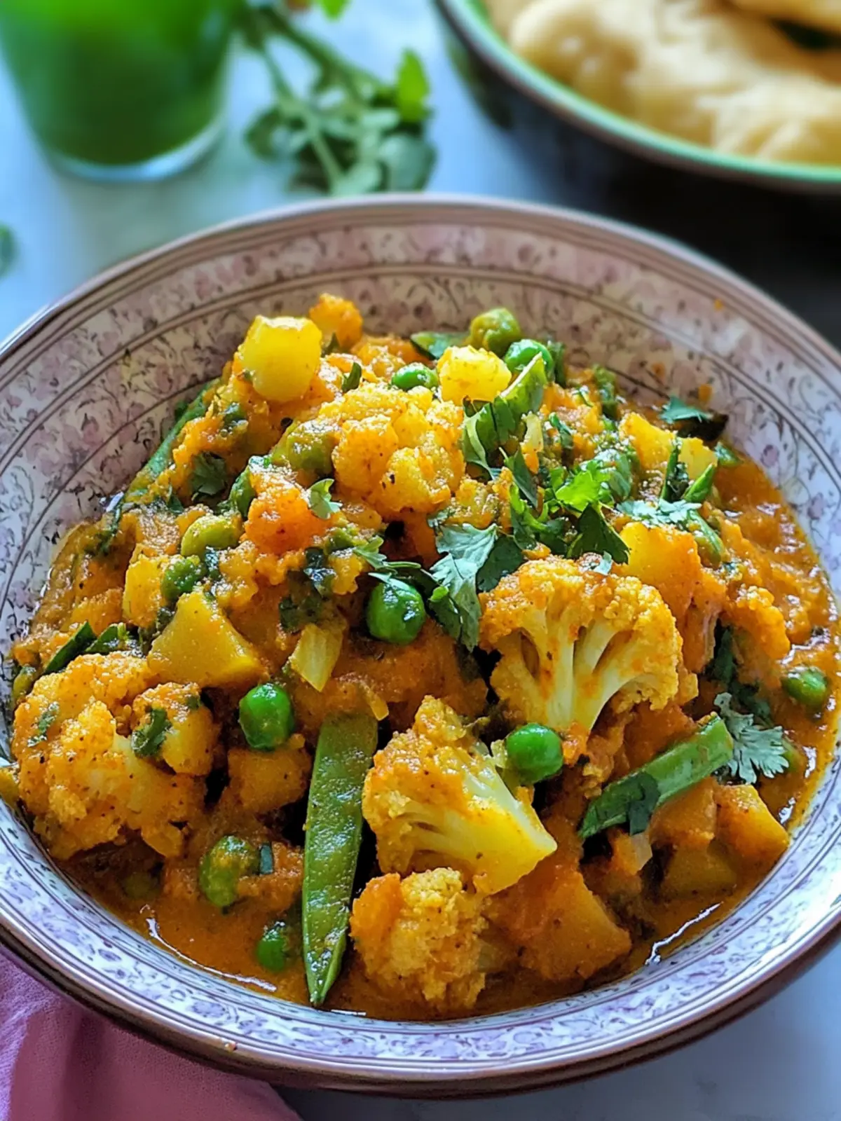 Savory Aloo Gobi Matar: Quick Vegan Delight to Savor 2 Aloo Gobi Matar