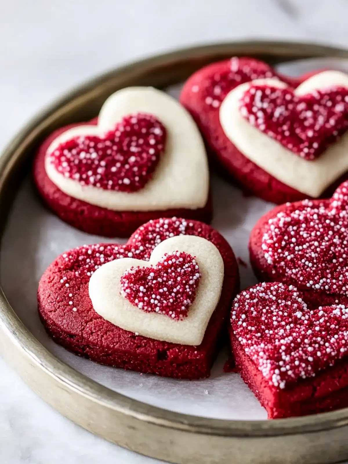 Red Velvet Sugar Cookies: Perfect Valentine s Day Dessert Recipe 3 Red Velvet Sugar Cookies Valentine s Day Dessert