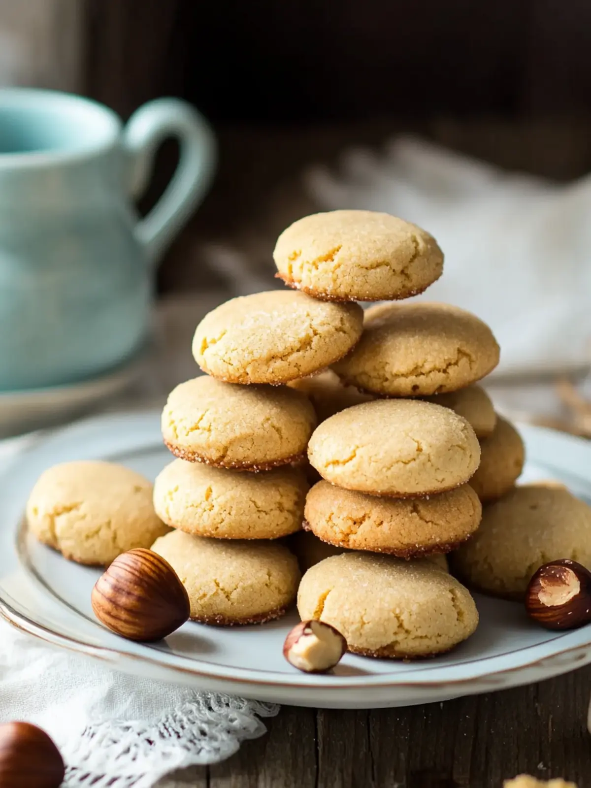 Baci di Dama Hazelnut Cookies: Melt-in-Your-Mouth Delight 3 Baci di Dama - Hazelnut Cookies