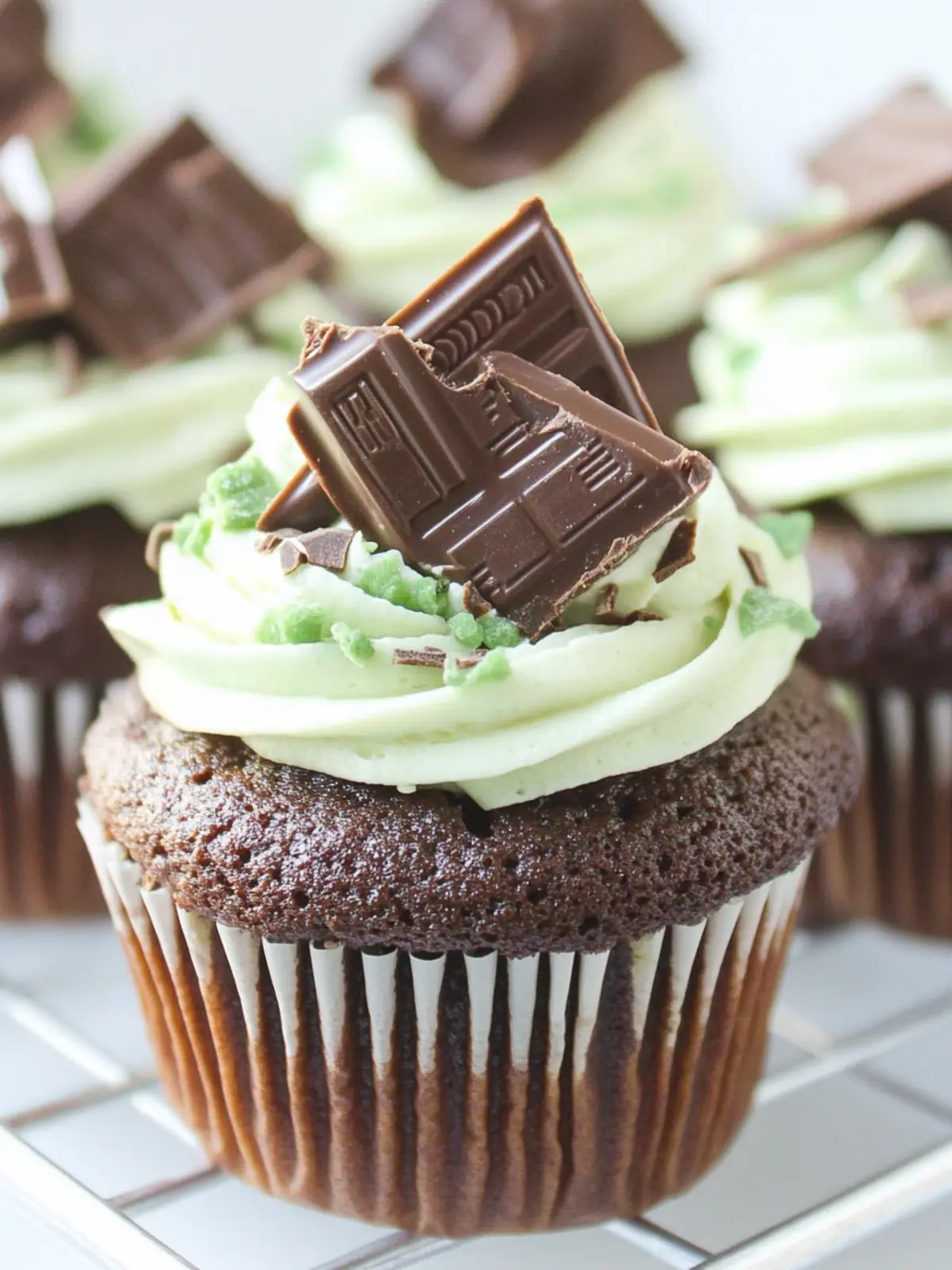 Irresistible Andes Mint Chocolate Cupcakes for Sweet Moments 2 Andes Mint Chocolate Cupcakes