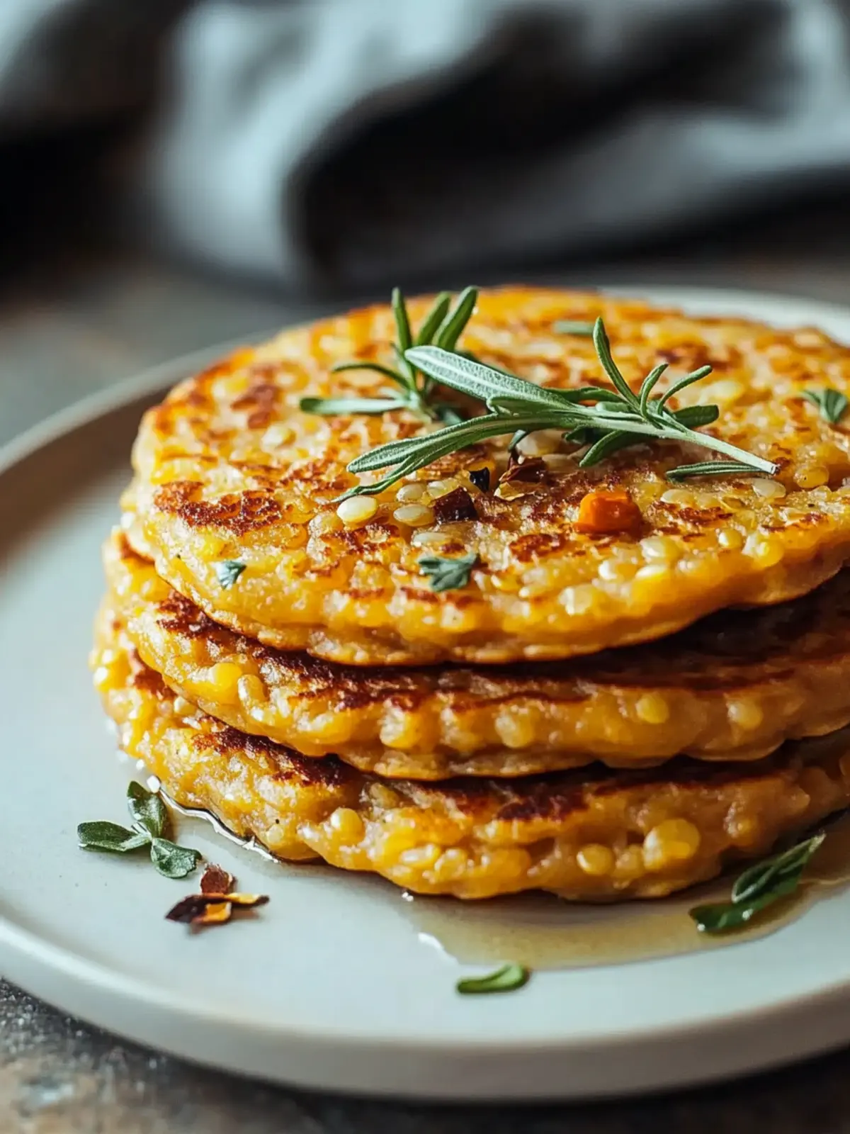 Savory Red Lentil Pancakes for a Healthy Weekend Brunch 4 Savory Red Lentil Pancakes