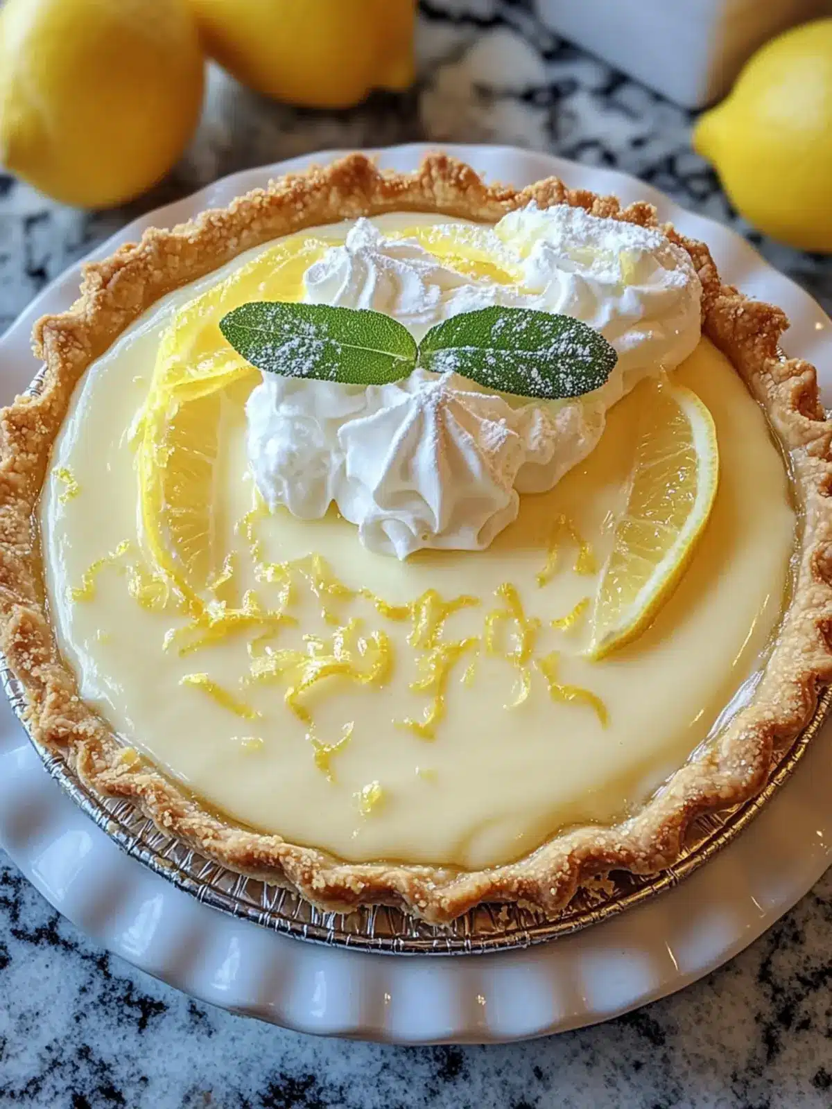 Creamy No-Meringue Lemon Supreme Pie for Effortless Delight 4 Lemon Supreme Pie