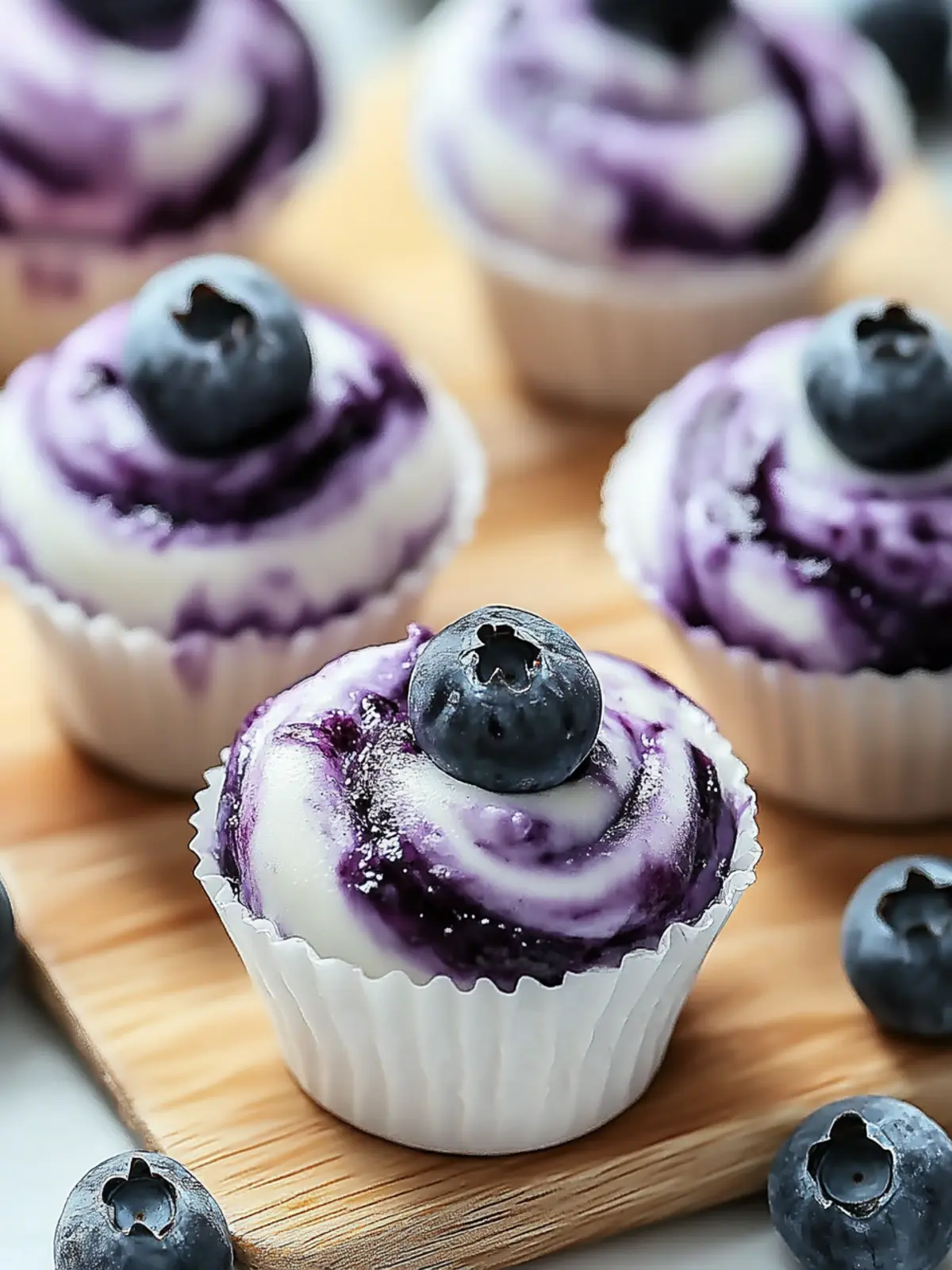 Blueberry Swirl Yogurt Bites: Delightfully Easy, Guilt-Free Treats 4 Blueberry Swirl Yogurt Bites