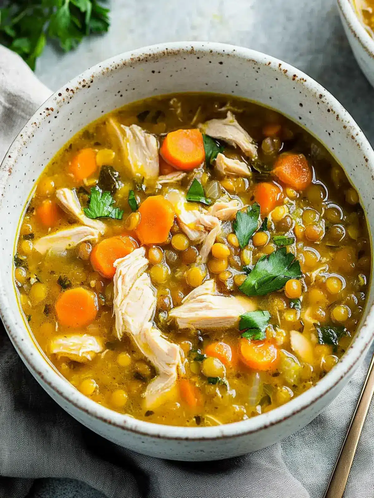 Nourishing Chicken Lentil Soup for Cozy Evenings 2 Chicken Lentil Soup