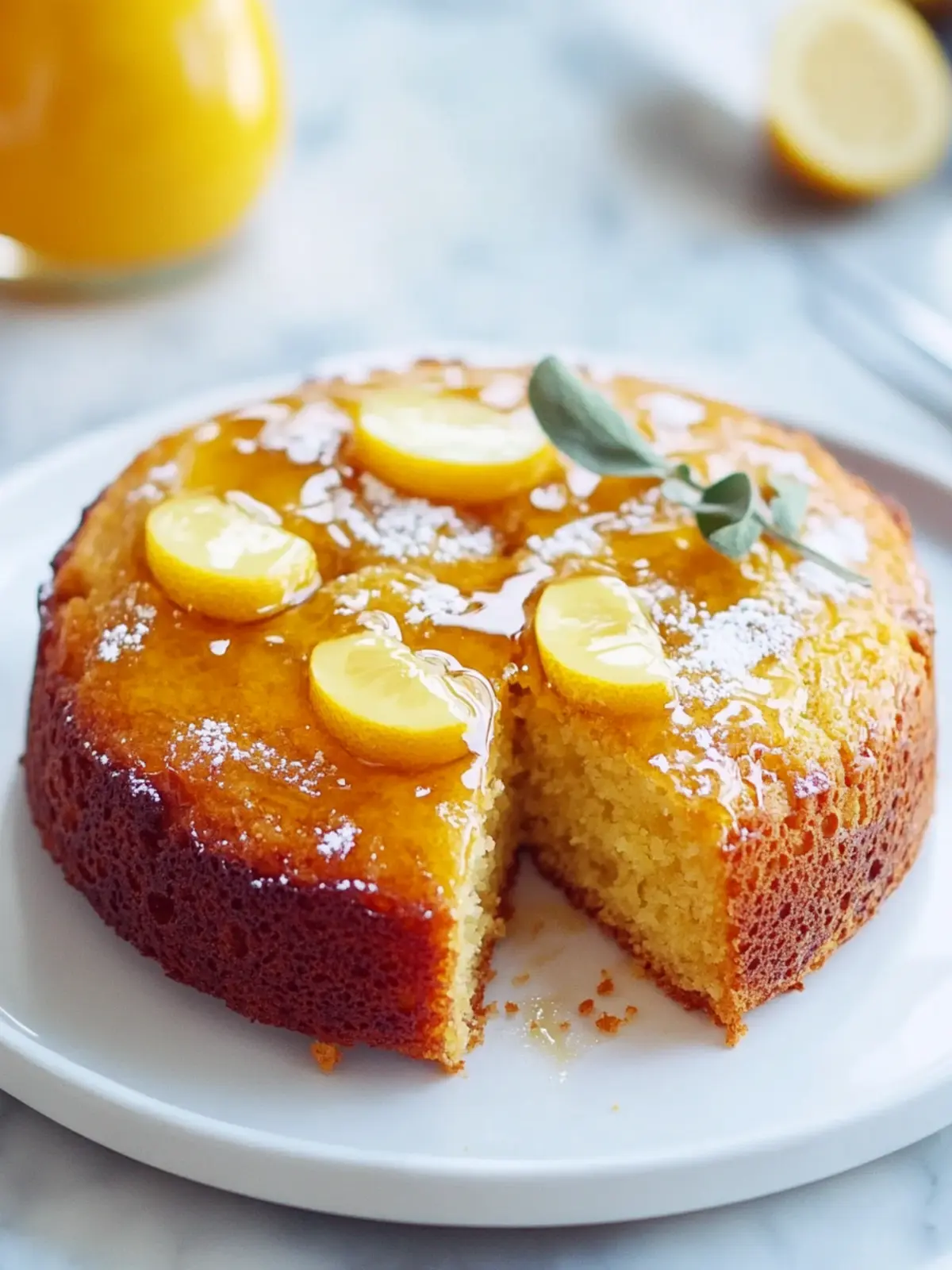 One-Bowl Yogurt and Honey Olive Oil Cake: Moist Bliss Awaits 4 One-Bowl Yogurt and Honey Olive Oil Cake