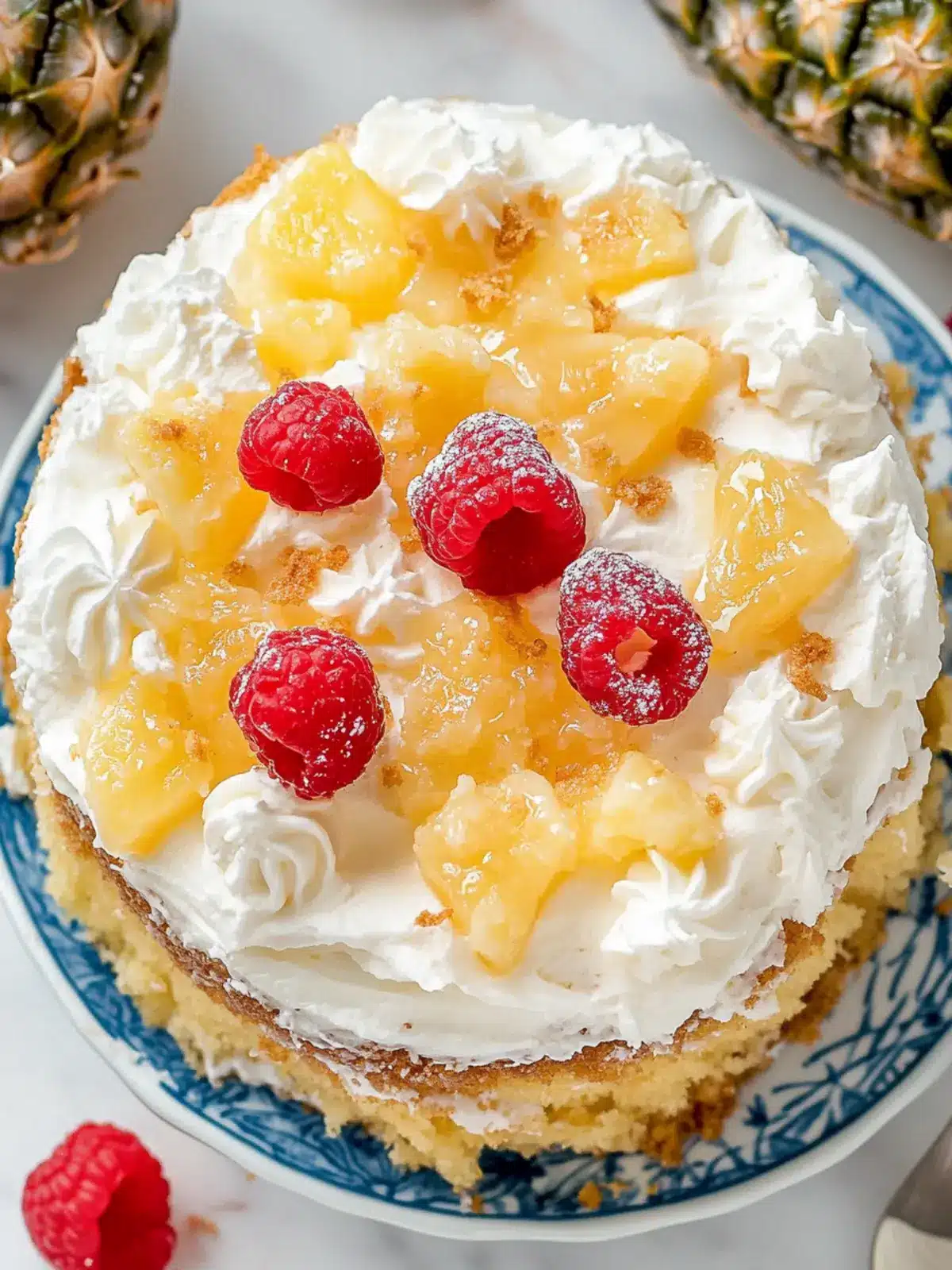 Tropical Piña Colada Poke Cake for Effortless Summer Joy 4 Piña Colada Poke Cake
