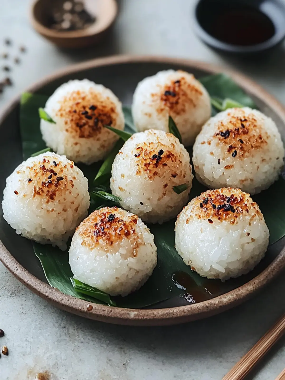 Crispy Grilled Rice Balls You Can Personalize Today 2 Grilled Rice Balls