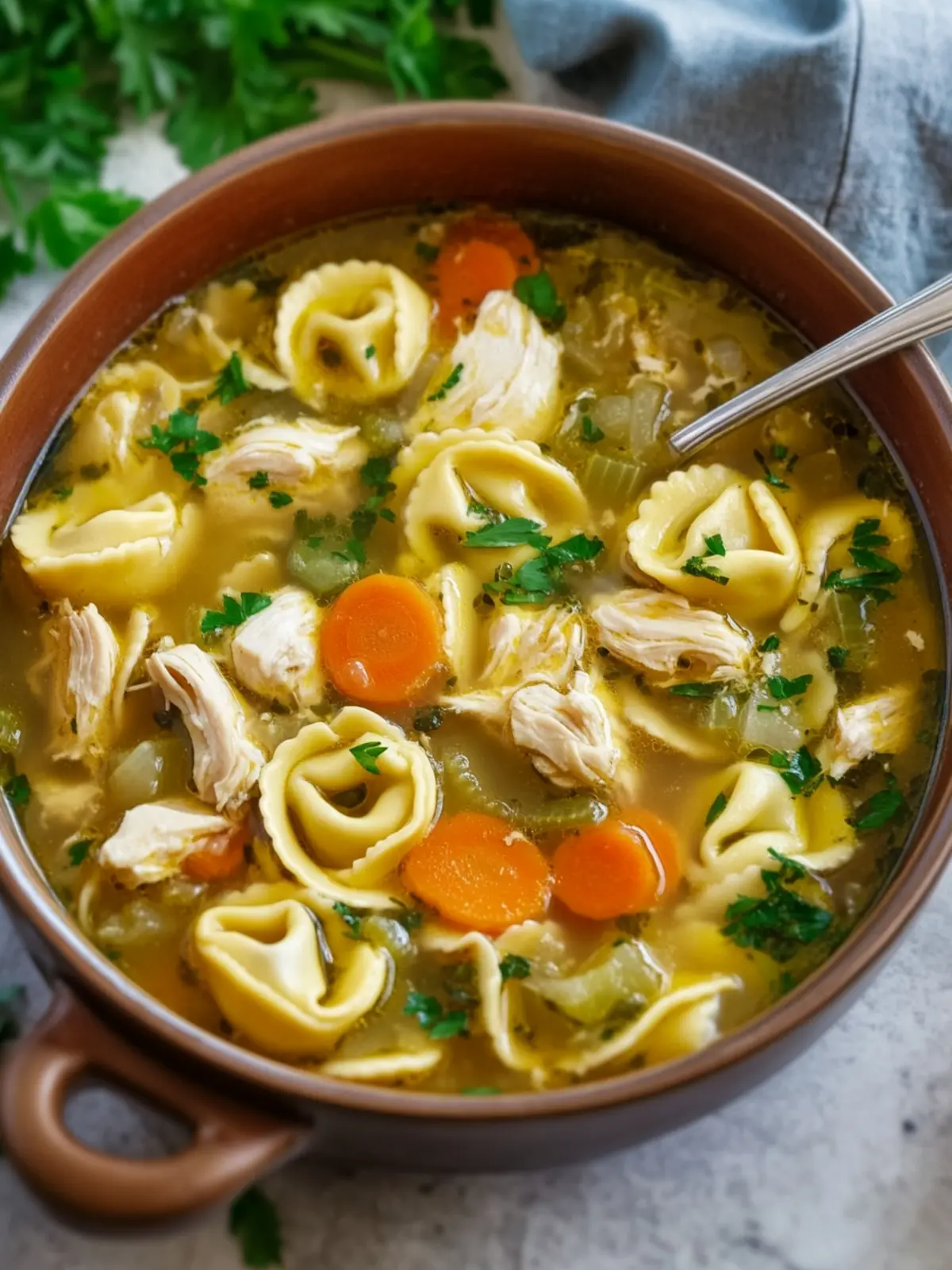 Comforting Chicken Tortellini Soup Recipe for Cozy Nights 4 Chicken Tortellini Soup Recipe