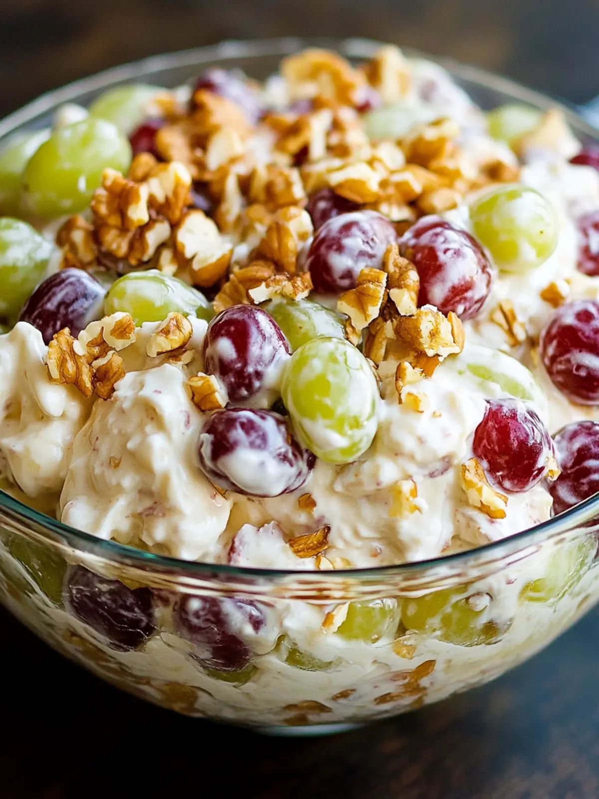 Delightful Creamy Grape Salad Dessert That Refreshes Your Summer 4 Creamy Grape Salad Dessert