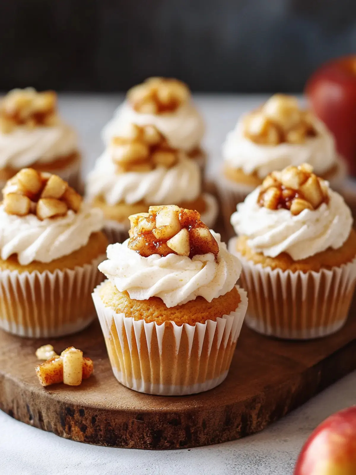 Irresistible Apple Pie Cupcakes Perfect for Fall Treats 3 Apple Pie Cupcakes