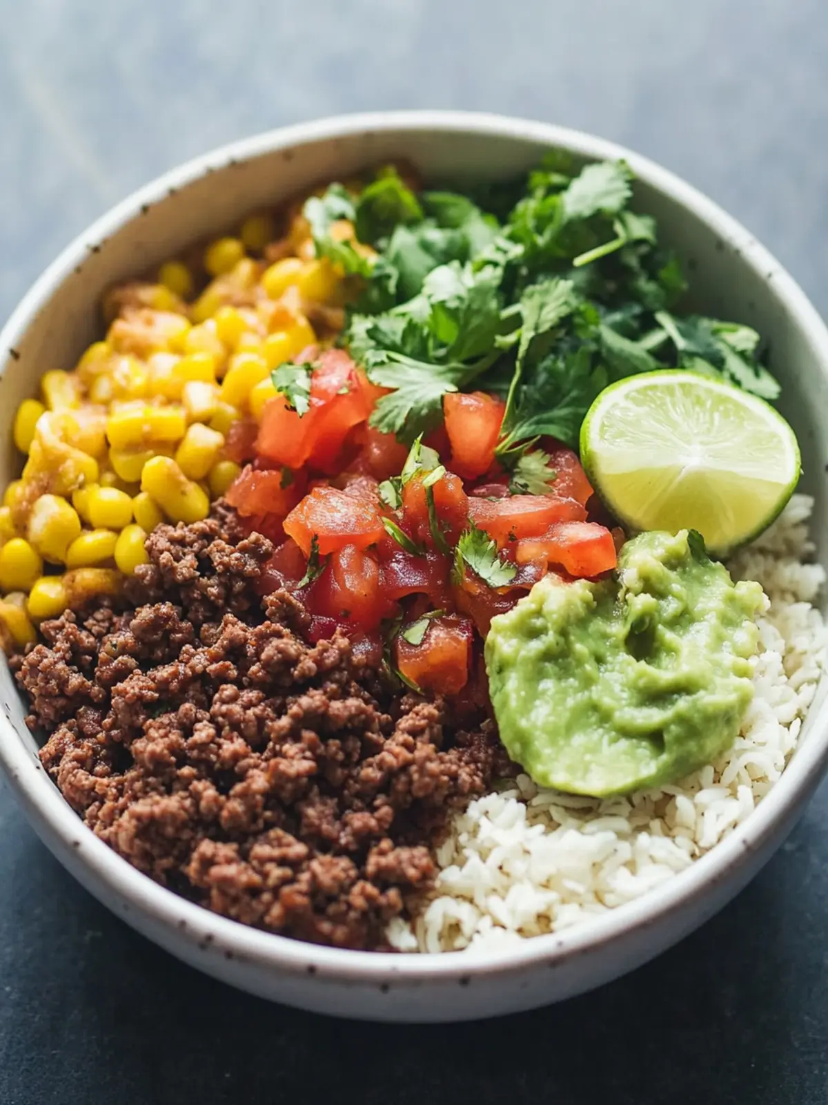 Savory Ground Beef Burrito Bowl: Quick, Easy, and Customizable 4 Ground Beef Burrito Bowl