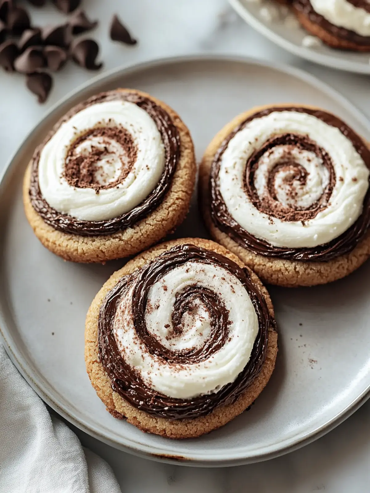 Chocolate Marshmallow Swirl Cookies for Sweet Cozy Nights 4 Chocolate Marshmallow Swirl Cookies