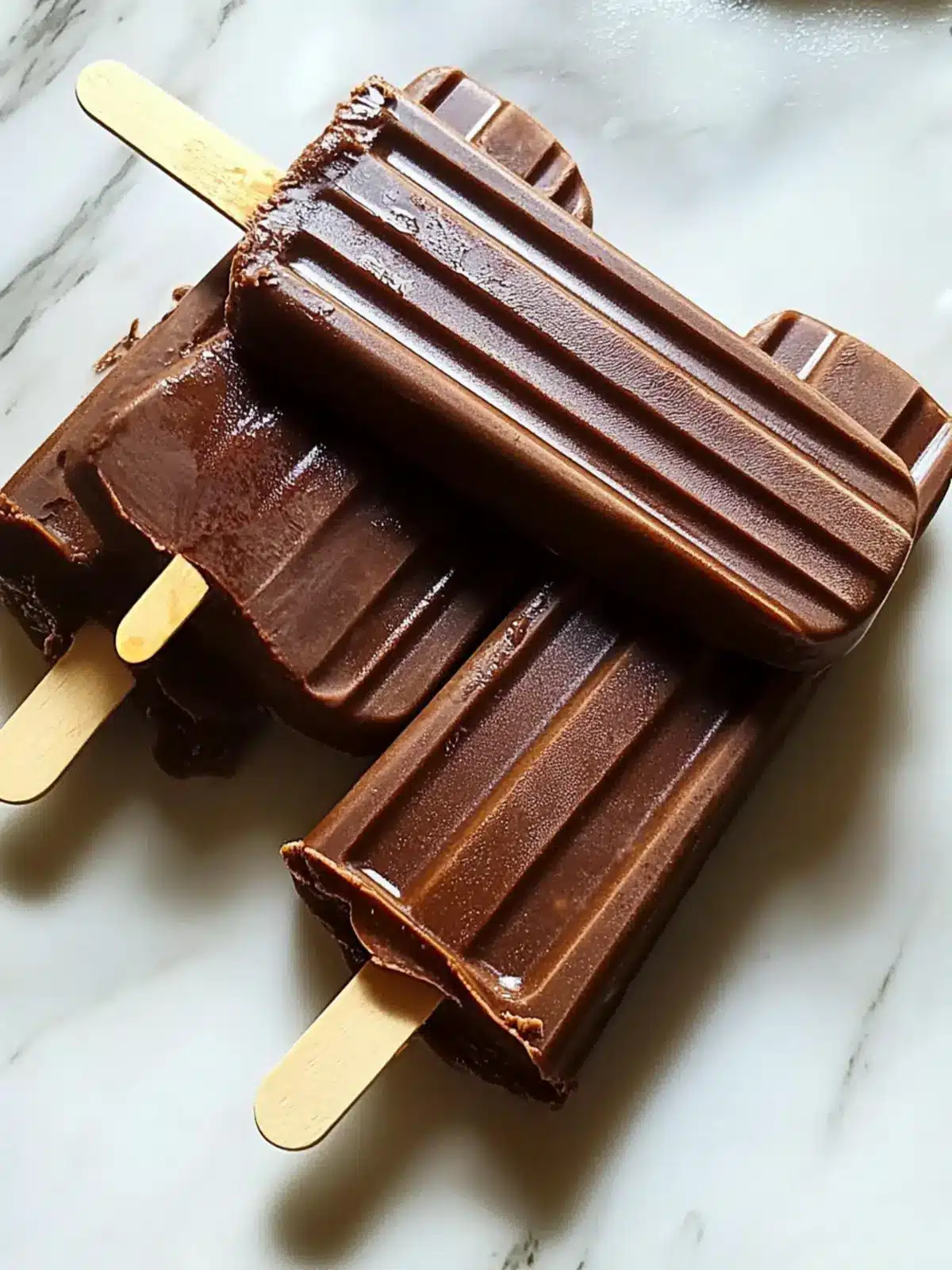 Homemade Fudgesicles: Easy Custom Treats for Summer Bliss 4 Homemade fudgesicles