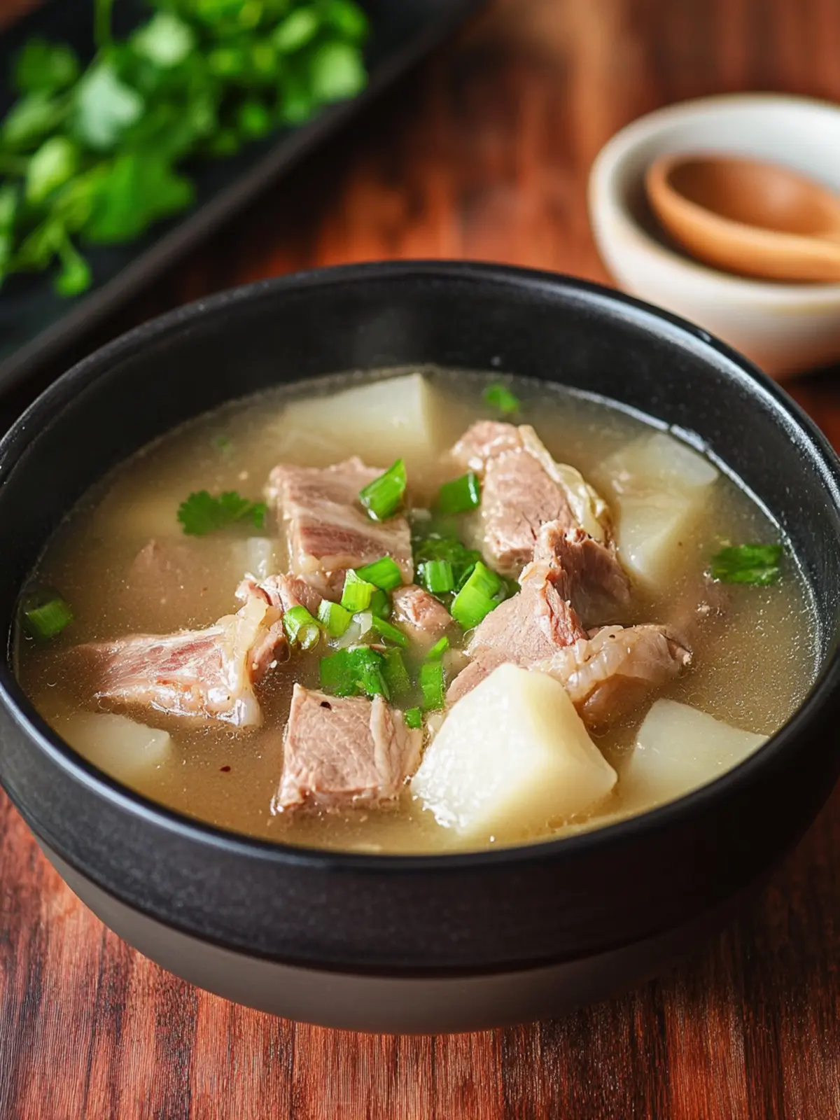 Taiwanese Pork Rib and Daikon Soup - Your Healthy Comfort Fix 4 Taiwanese Pork Rib and Daikon Soup - Healthy Recipe