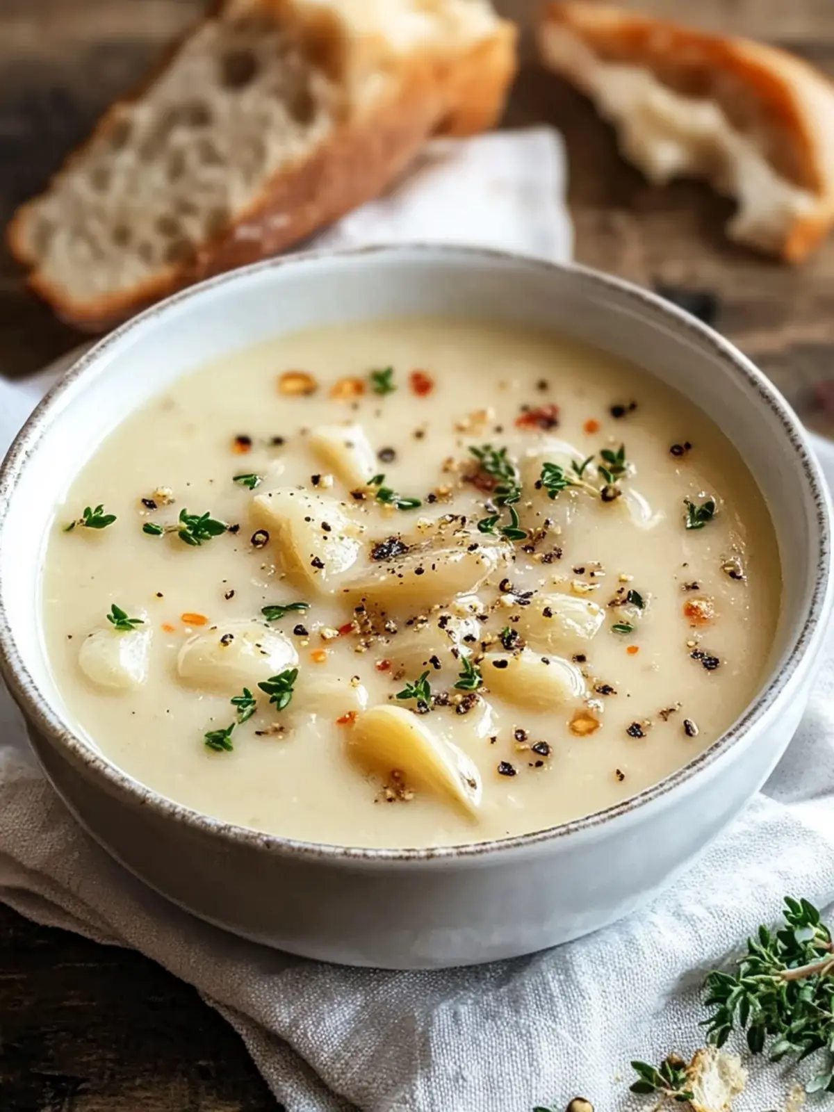 Savoring Comfort: Country French Garlic Soup Recipe You ll Love 3 Country French Garlic Soup