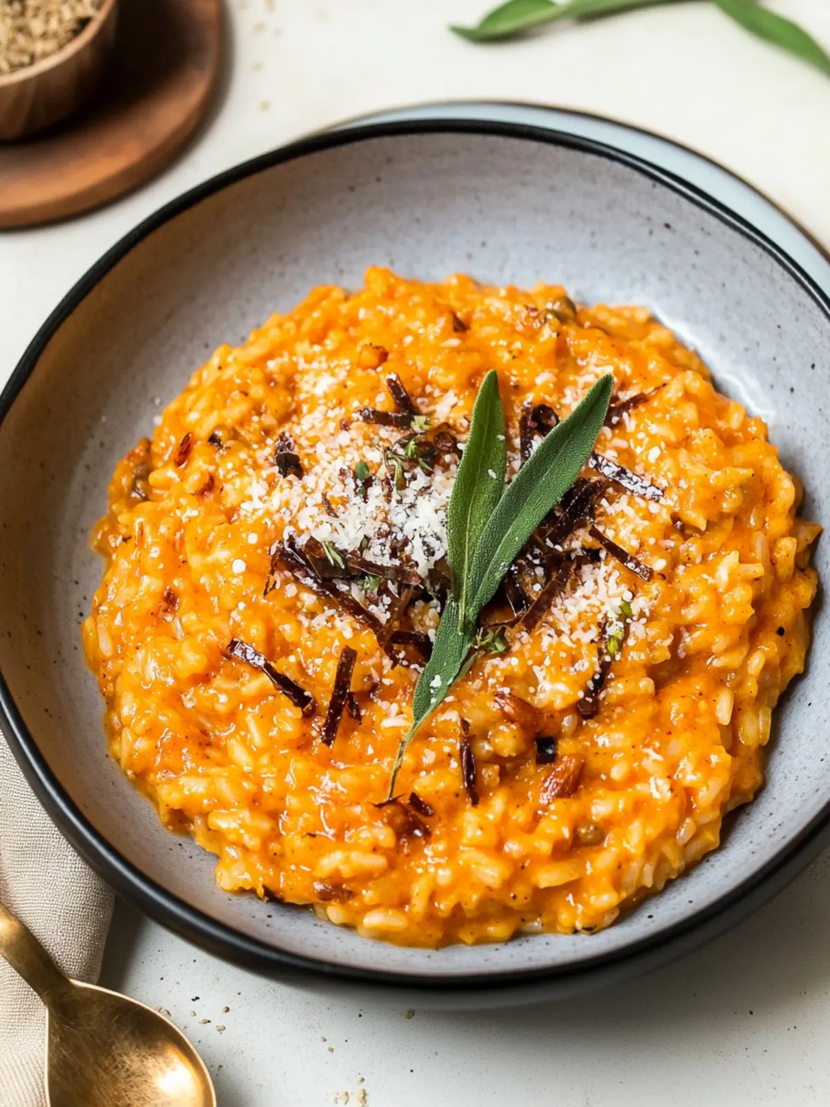 Creamy Pumpkin Gochujang Risotto for a Cozy Dinner Delight 3 Creamy Pumpkin Gochujang Risotto