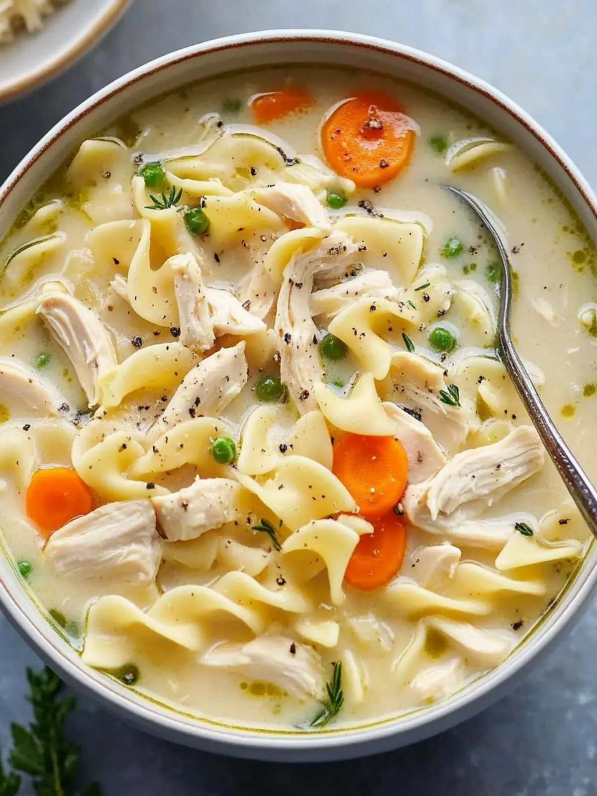 Creamy Chicken Noodle Soup That Warms Your Heart and Home 4 Creamy Chicken Noodle Soup