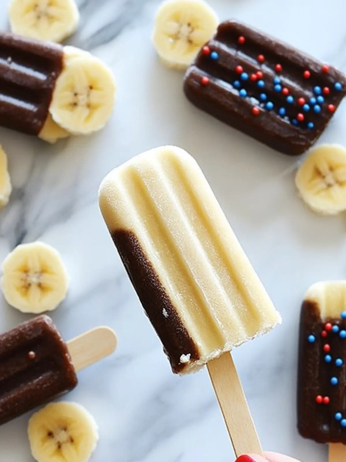 Frozen Banana Pops That Beat Any Ice Cream Treat! 4 Frozen Banana Pop