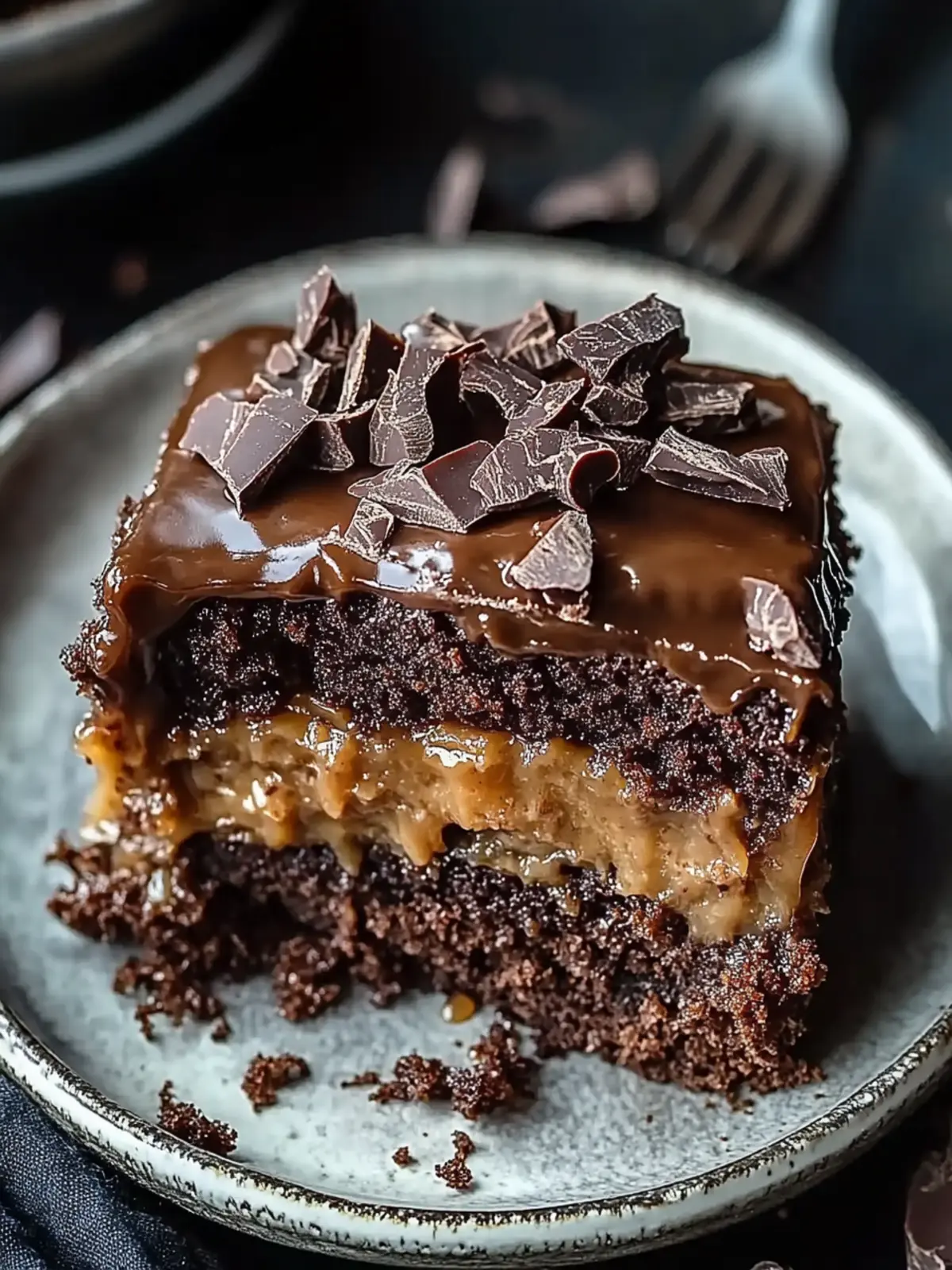Decadent Chocolate Caramel Dump Cake for Easy Indulgence 2 Chocolate Caramel Dump Cake