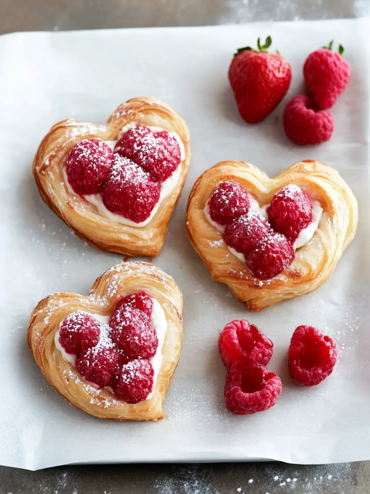 Delicious Heart Shaped Danishes for a Sweet Valentine s Treat 3 Heart Shaped Danishes