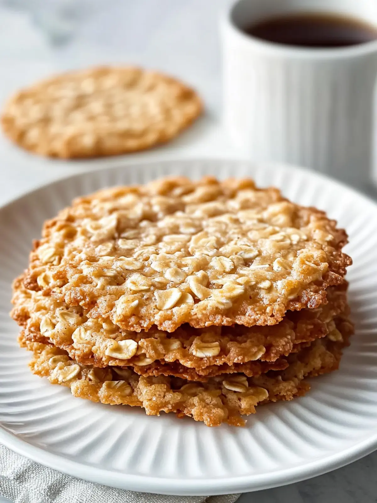 Melt-in-Your-Mouth Oatmeal Lace Cookies for Holiday Joy 3 Oatmeal Lace Cookies