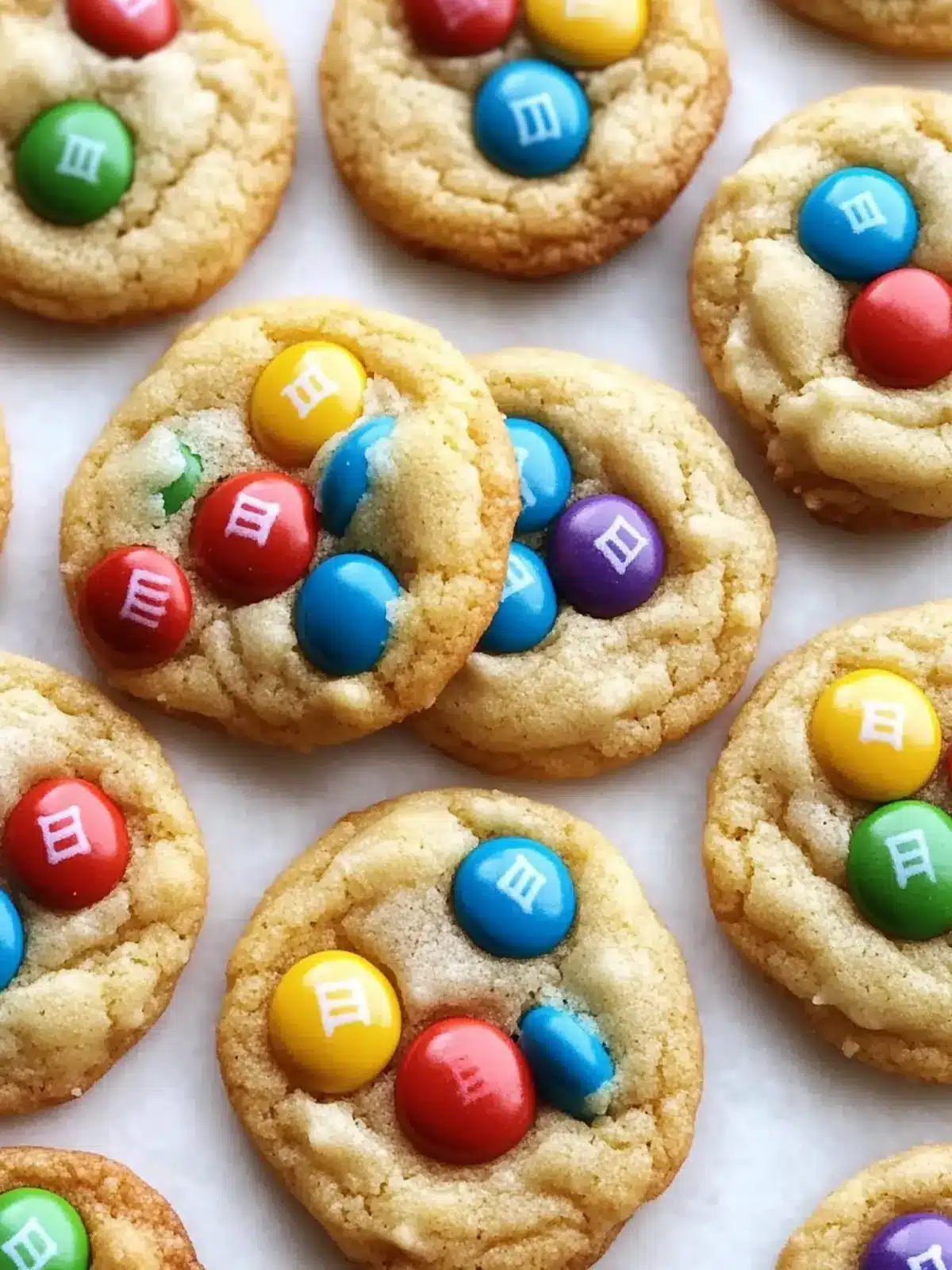 Irresistible Mini M&M Cookies for Sweet Moments at Home 3 Mini M&M Cookies