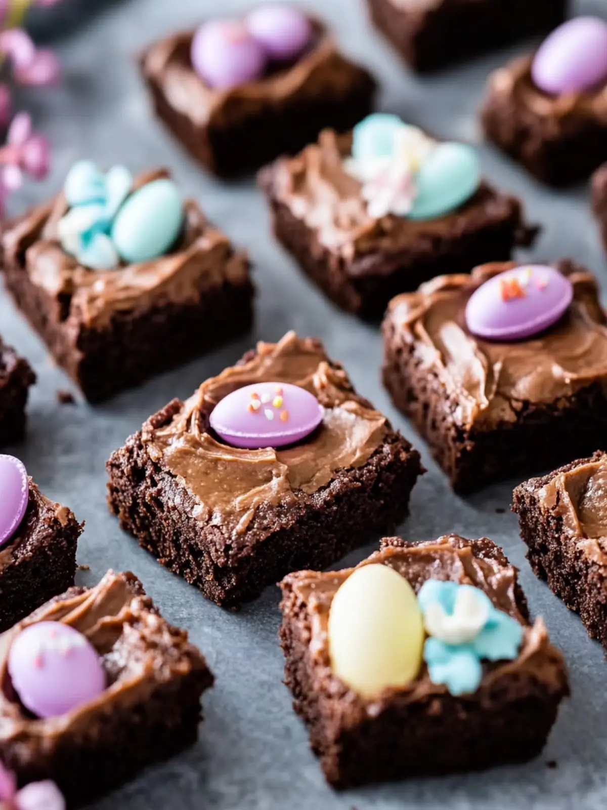 Easter Deviled Brownies Made with Brownie Mix for Fun Treats 2 Easter Deviled Brownies Made with Brownie Mix
