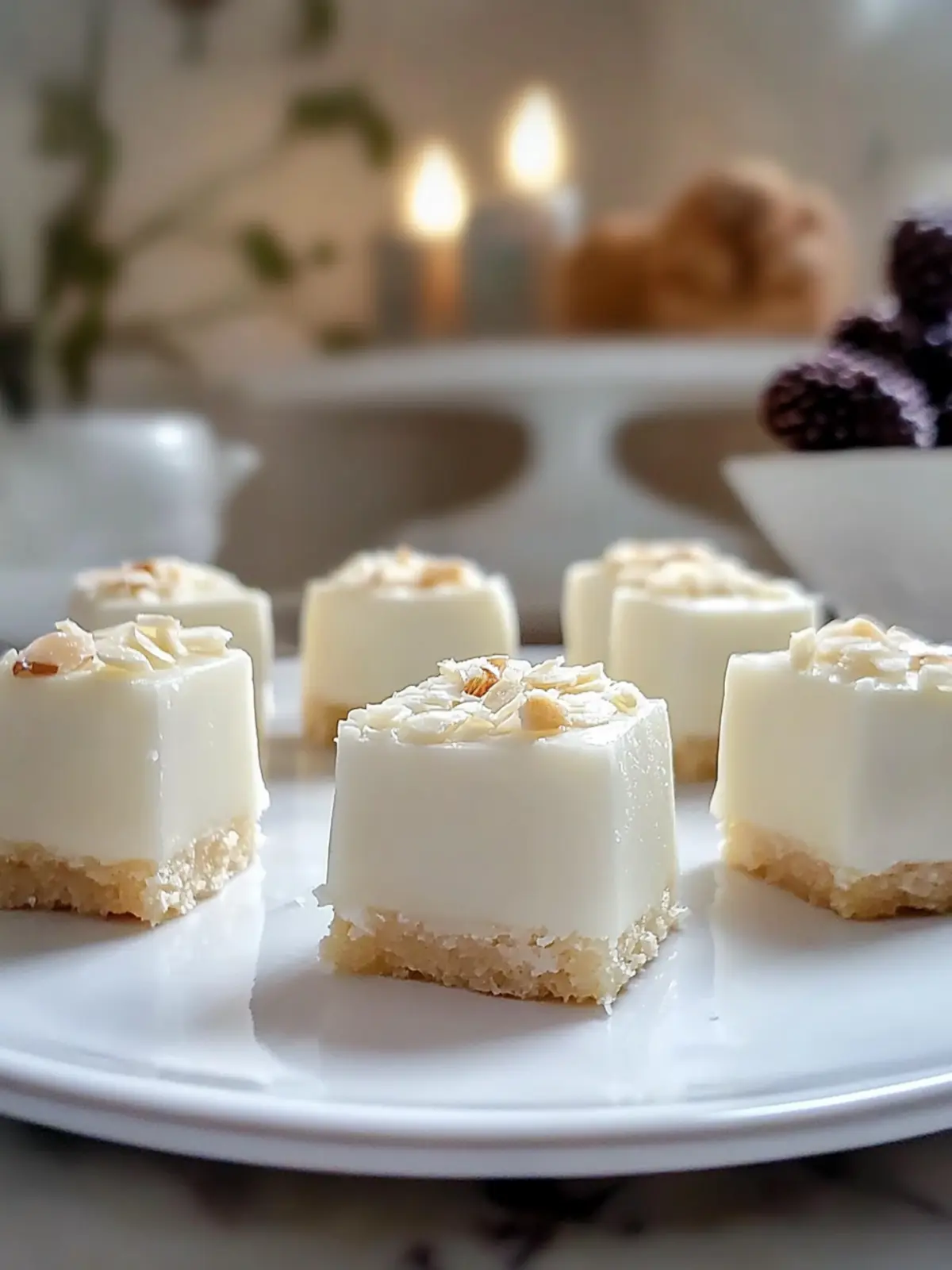 Deliciously Elegant White Almond Petit Fours to Impress Guests 2 White Almond Petit Fours