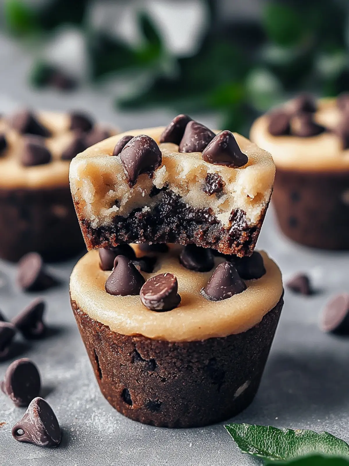 Irresistible Chocolate Chip Cookie Dough Cups You ll Love 2 Chocolate Chip Cookie Dough Cups