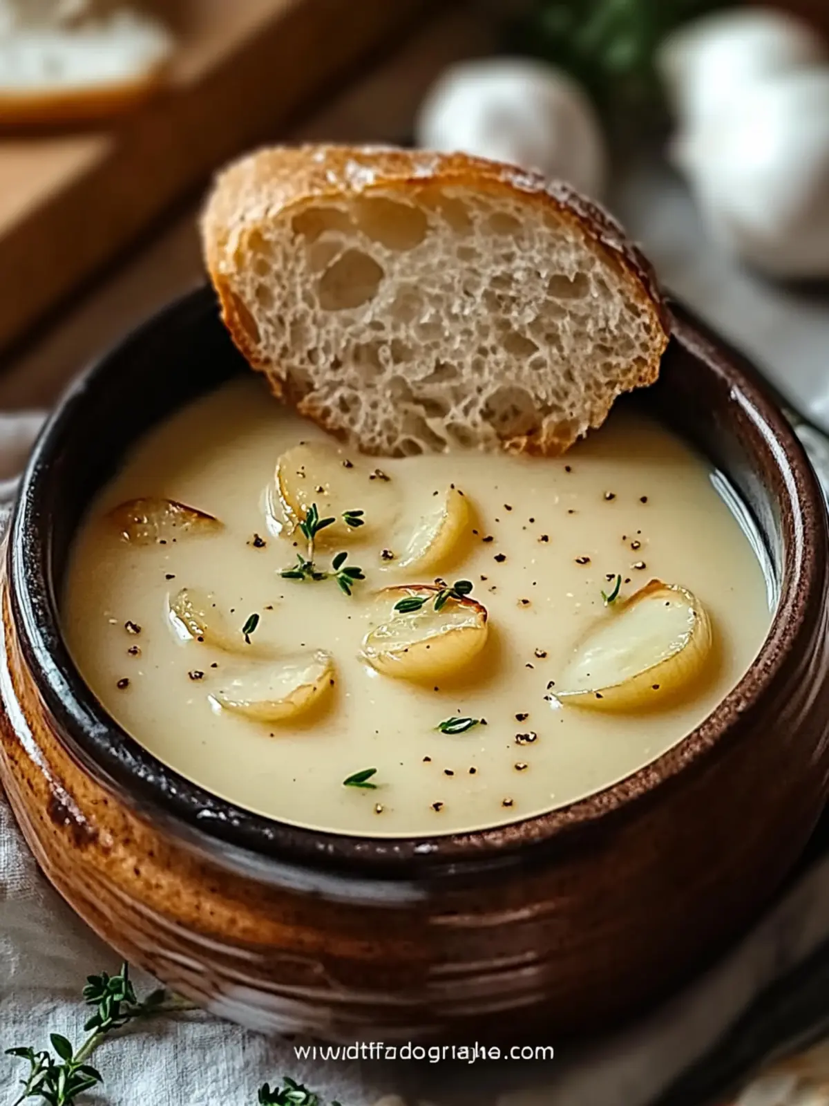 Cozy Up with Country French Garlic Soup: Soul-Warming Comfort 3 Country French Garlic Soup