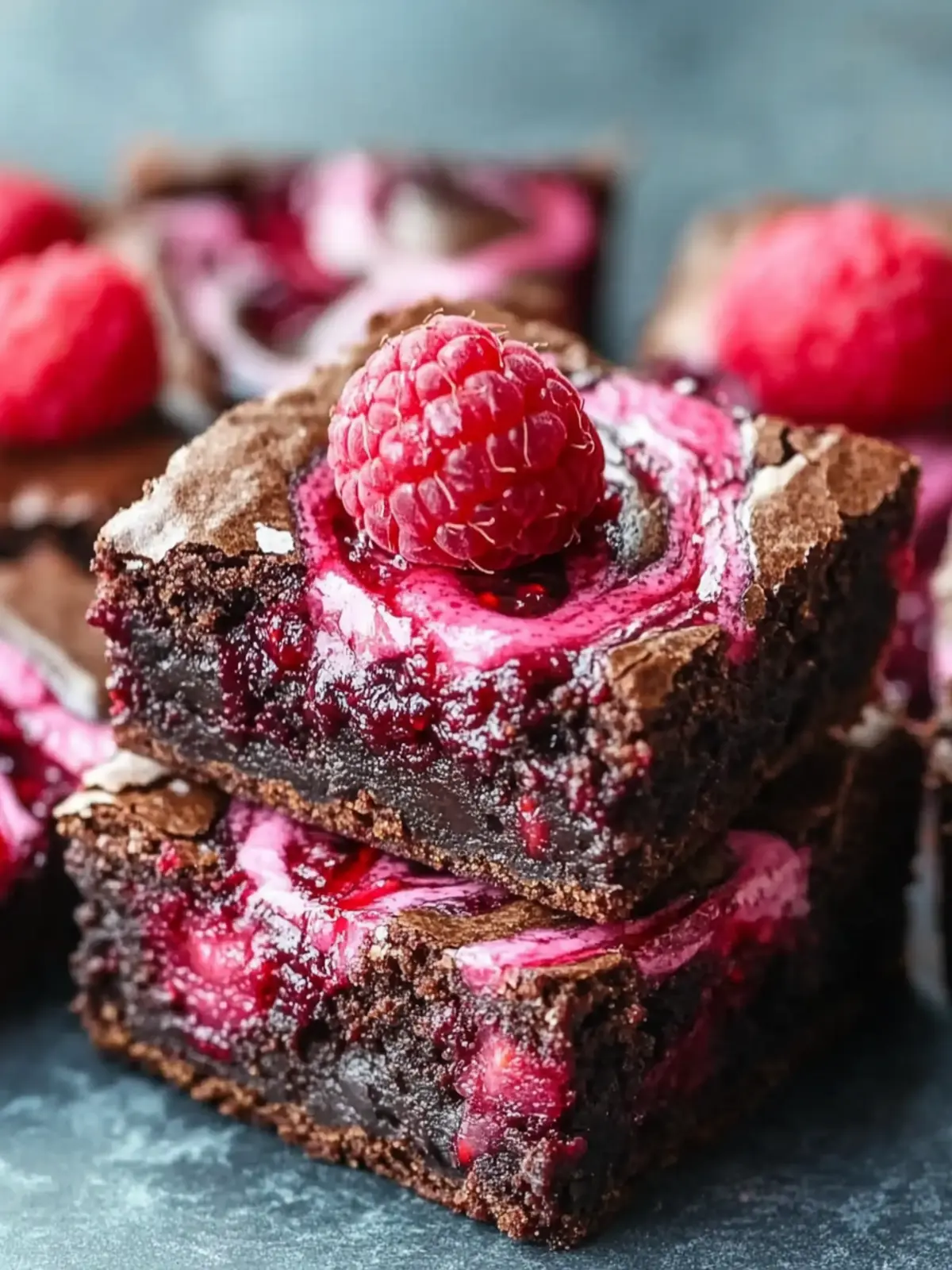 Irresistible Fudgy Raspberry Swirl Brownies Everyone Will Love 4 Fudgy Raspberry Swirl Brownies that Everyone Will Love