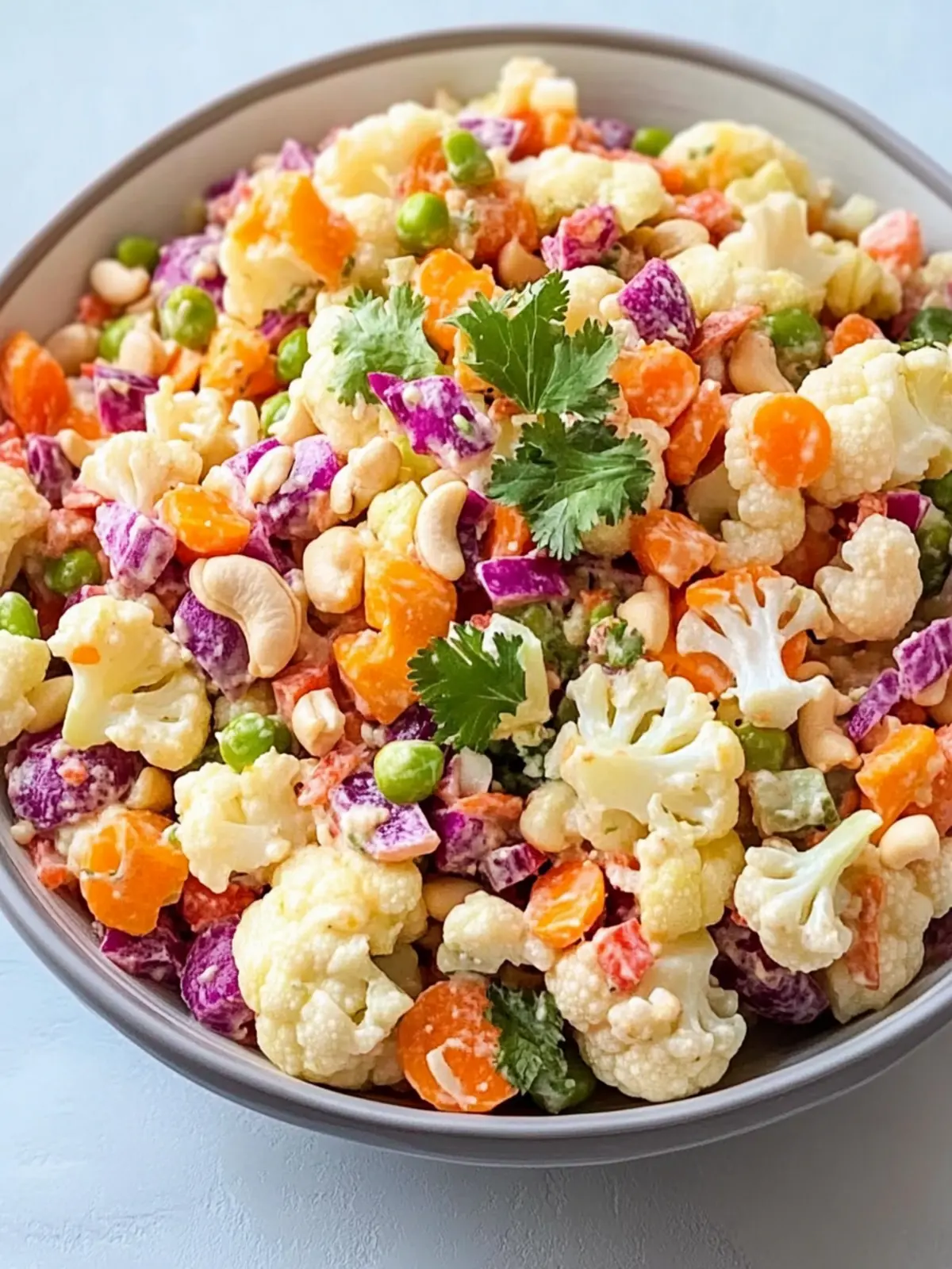 Colorful Cauliflower Cashew Confetti Salad for Vibrant Meals 2 Colorful Cauliflower Cashew Confetti Salad for Vibrant Meals