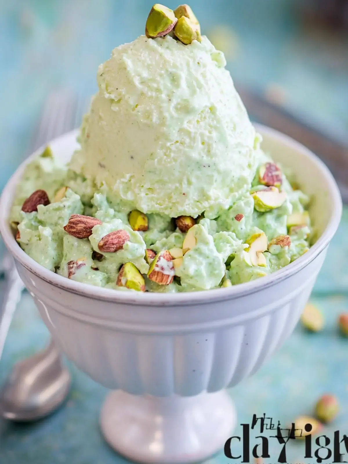 Pistachio Delight: The Creamy Salad Your Guests Will Love 2 Pistachio Delight (aka Watergate Salad)