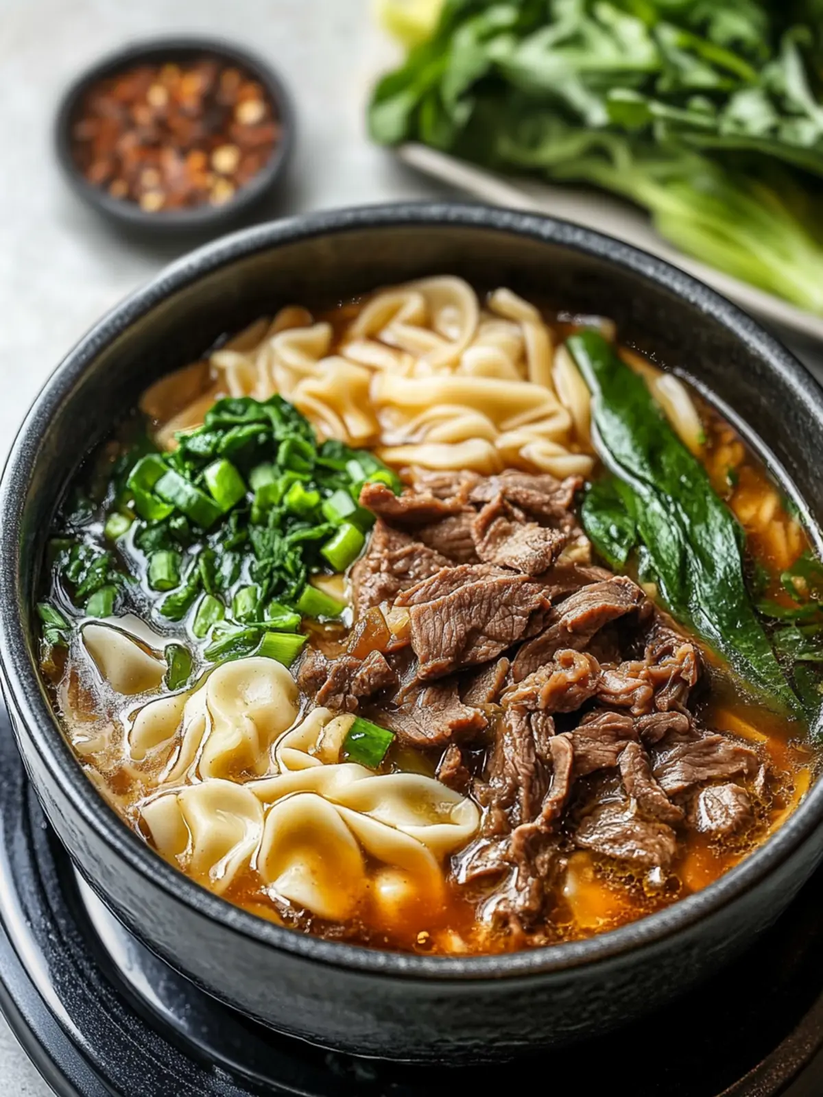 Savory One Pot Braised Beef Noodle Soup for Cozy Nights 3 One Pot Braised Beef Noodle Soup