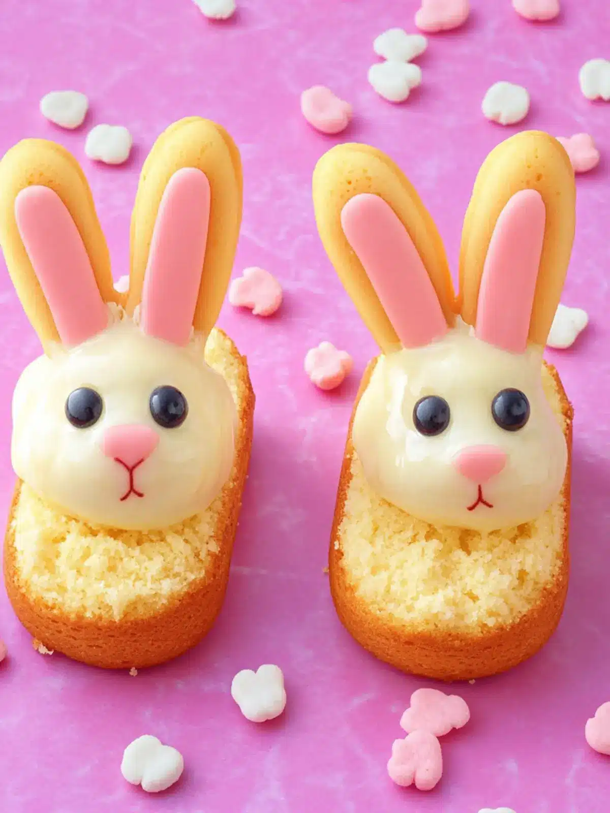 Delicious Twinkie Snack Cake Bunnies Everyone Will Love 2 Twinkie Snack Cake Bunnies