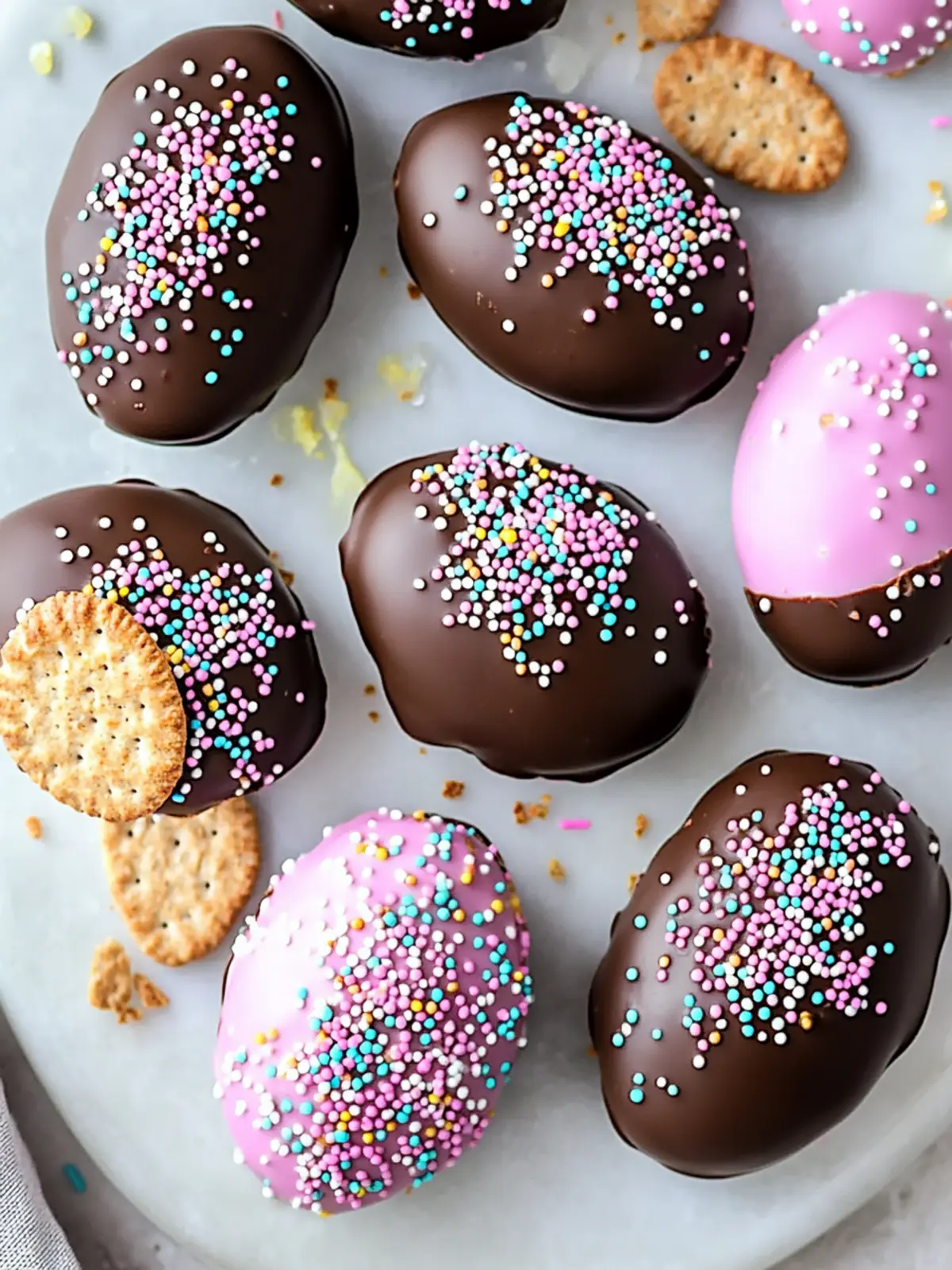 Chocolate Covered Graham Cracker Easter Eggs You ll Adore 3 Chocolate Covered Graham Cracker Easter Eggs