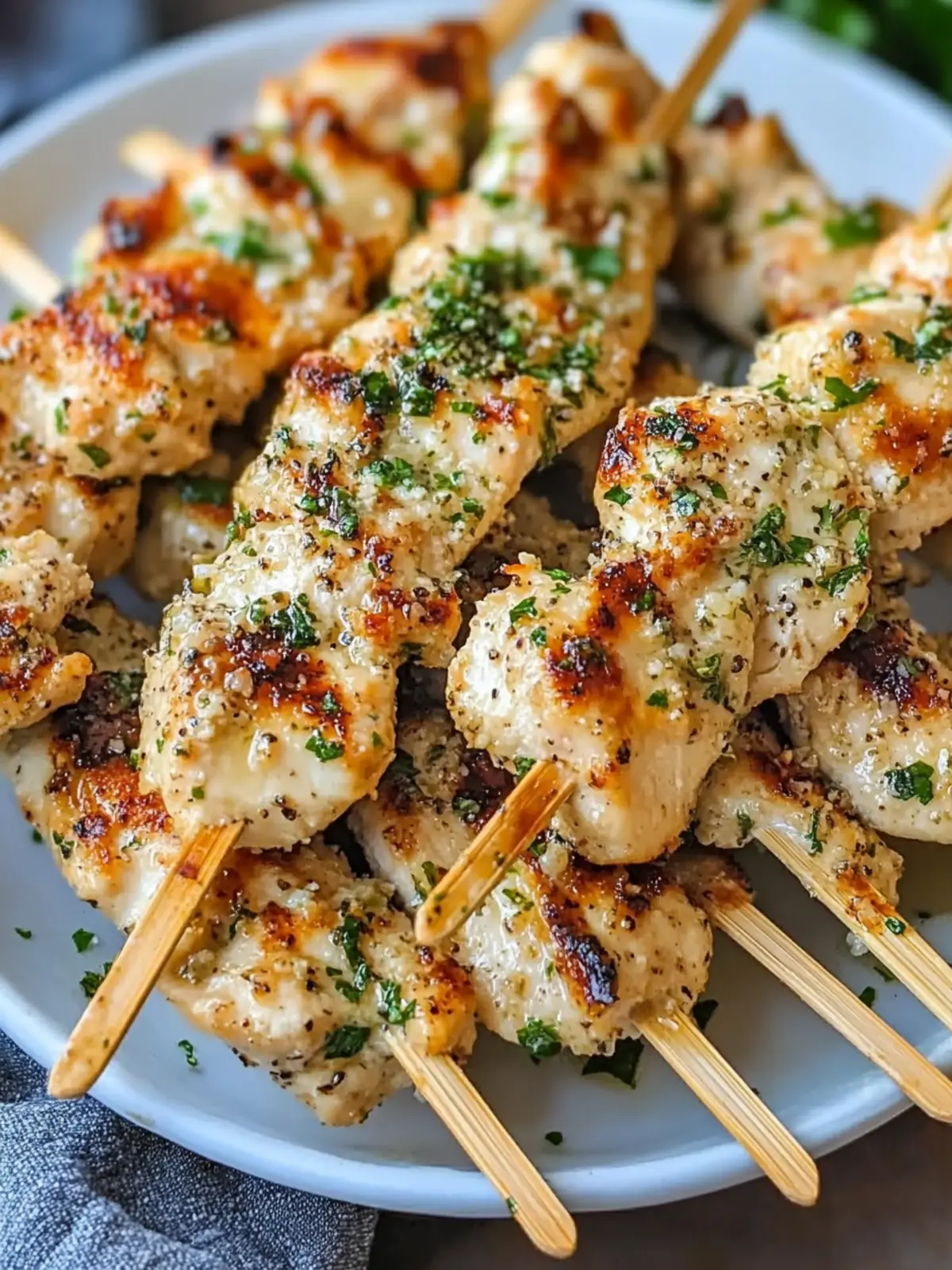 Ranch Garlic Parmesan Chicken Skewers Recipe for Easy Grilling 3 Ranch Garlic Parmesan Chicken Skewers Recipe