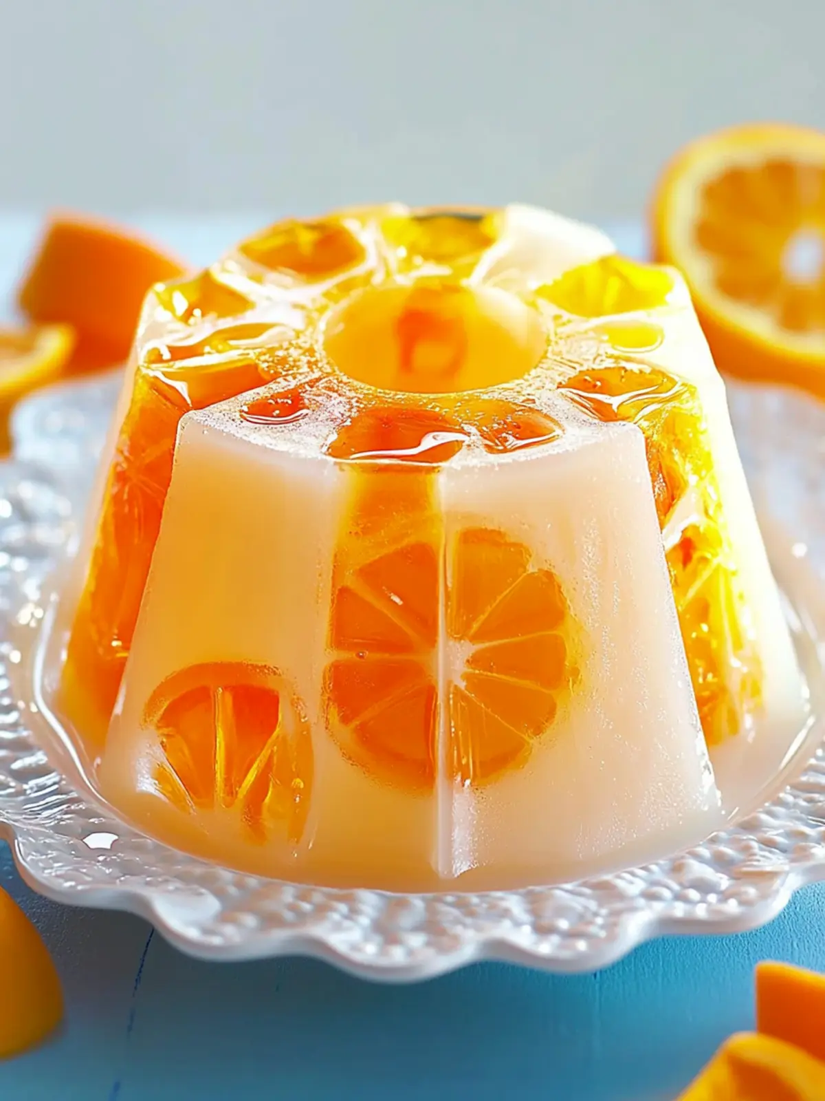 Creamsicle Jello Mold: Easy, Nostalgic No-Bake Delight 4 Creamsicle Jello Mold