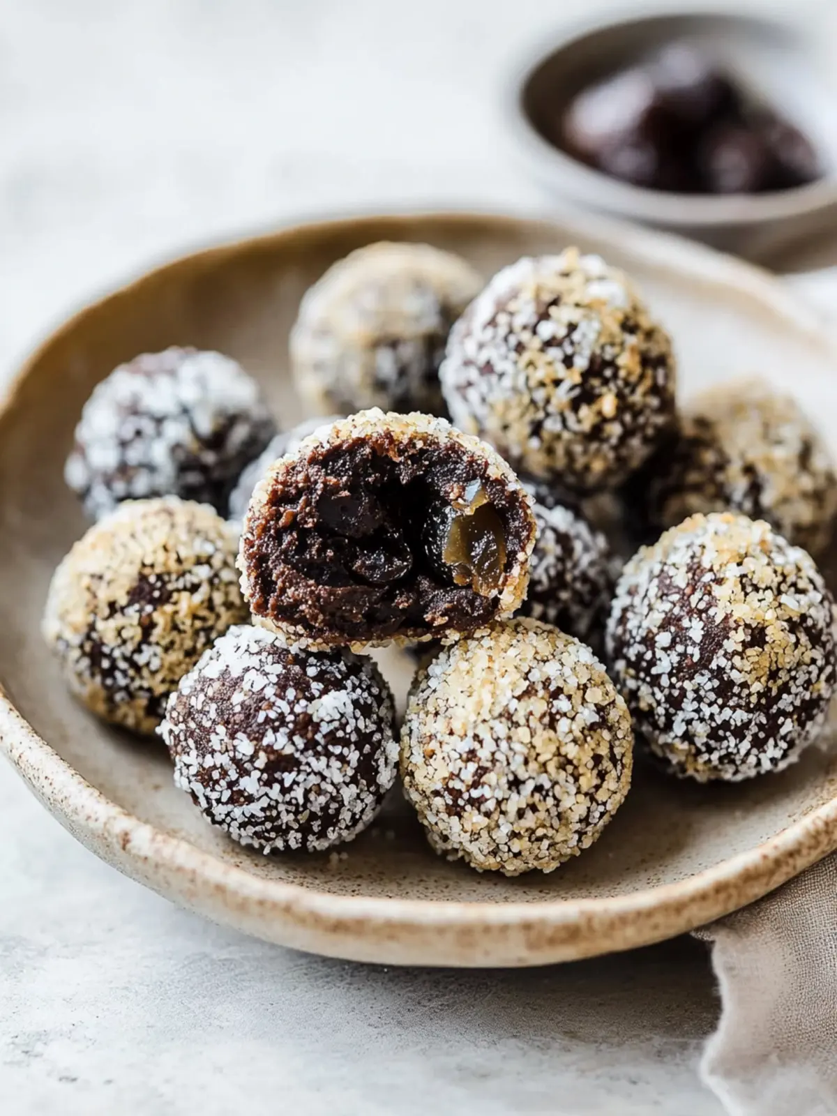 Delicious Chocolate Brownie Date Balls for Guilt-Free Indulgence 2 Chocolate Brownie Date Balls