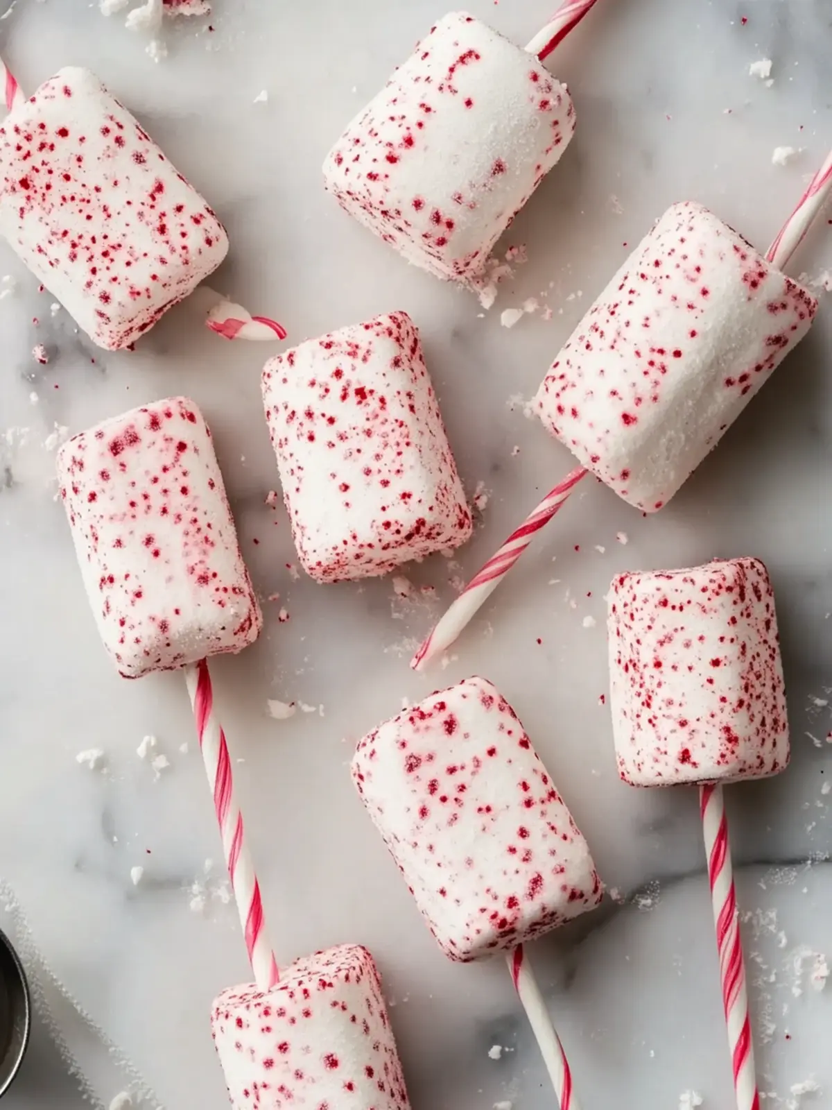 Delicious Peppermint Marshmallow Wands for Festive Fun 4 Peppermint Marshmallow Wands