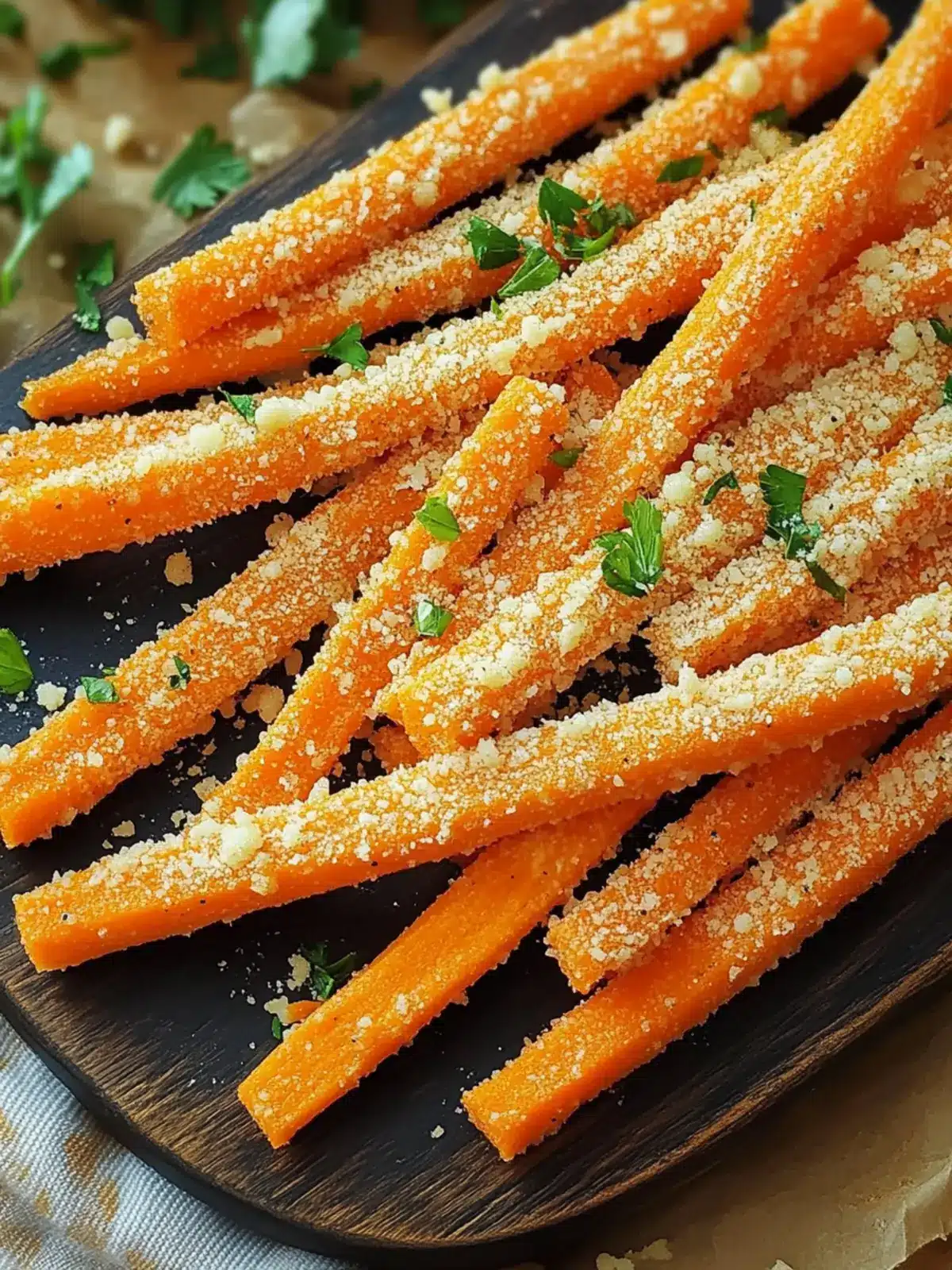 Crispy Parmesan Carrot Sticks A Flavorful Healthy Snack Delight 4 Crispy Parmesan Carrot Sticks Flavorful Healthy Snack