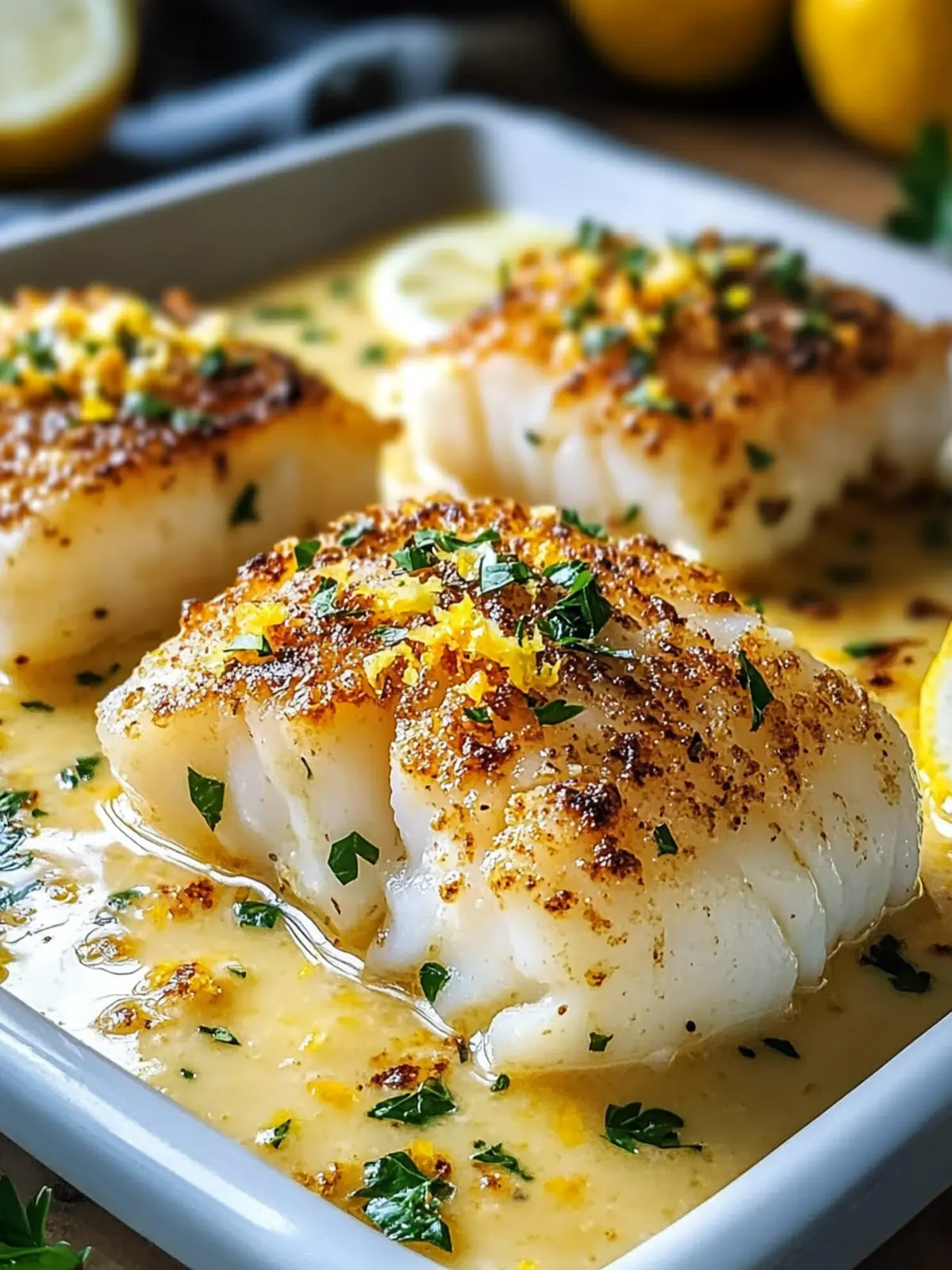 Baked Cod in Coconut Lemon Cream Sauce for Effortless Bliss 3 Baked Cod in Coconut Lemon Cream Sauce