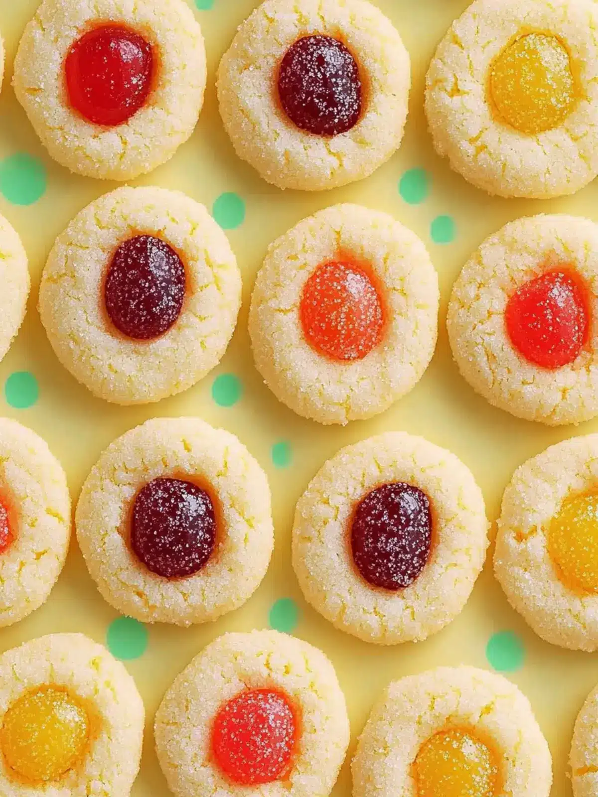 Jelly-Topped Sugar Cookies That Will Brighten Your Day 3 Jelly-Topped Sugar Cookies
